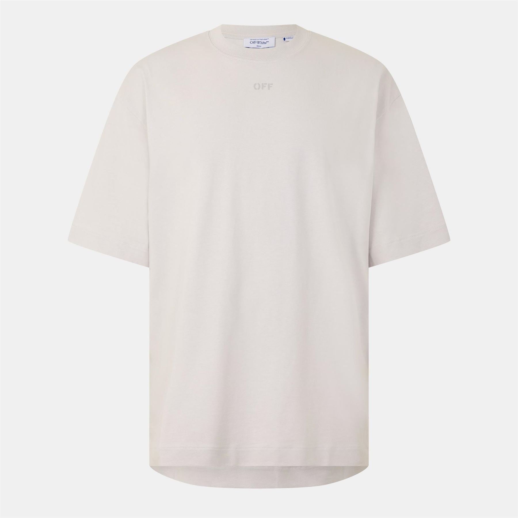 Off White Brics Skate Lettering Regular Fit T-Shirt