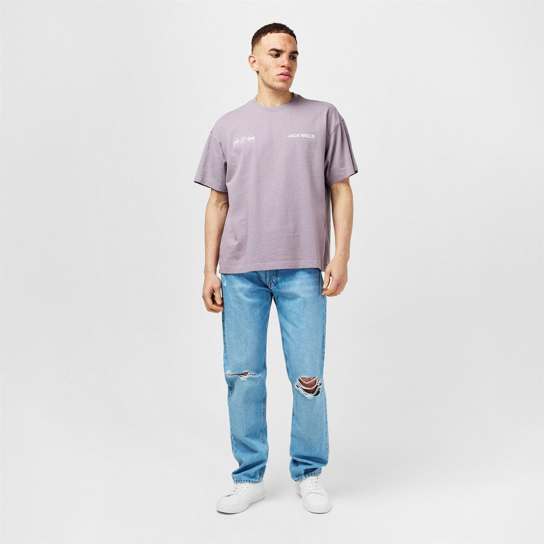 Jack Wills Jw Multi Hit Regular Fit T-Shirt