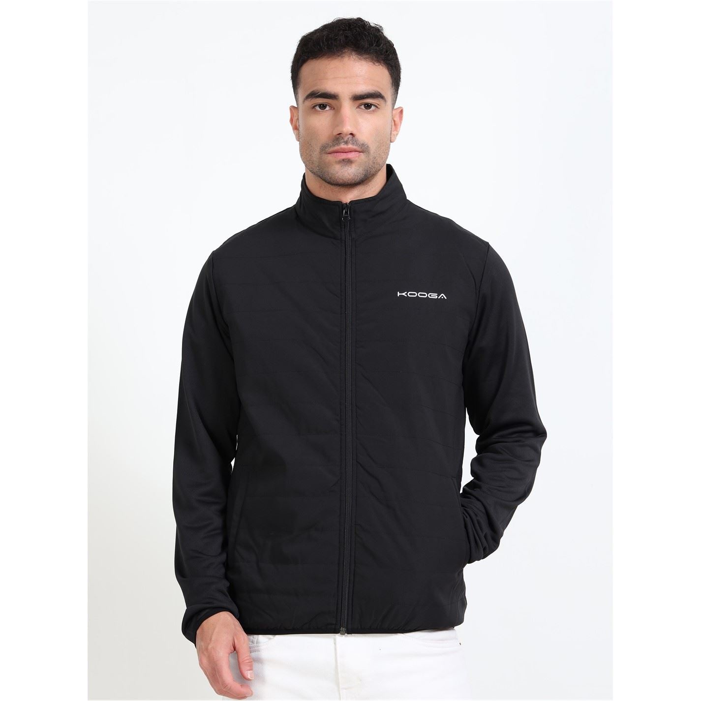 KooGa Mens Hybrid Quilted Jacket