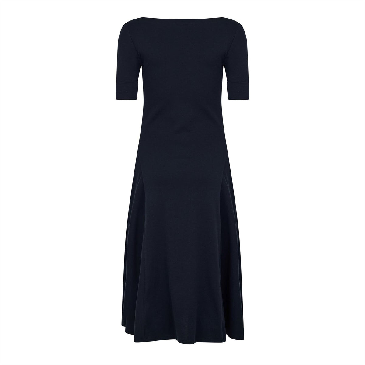 Lauren by Ralph Lauren Boat Neck Jersey Midi Dress