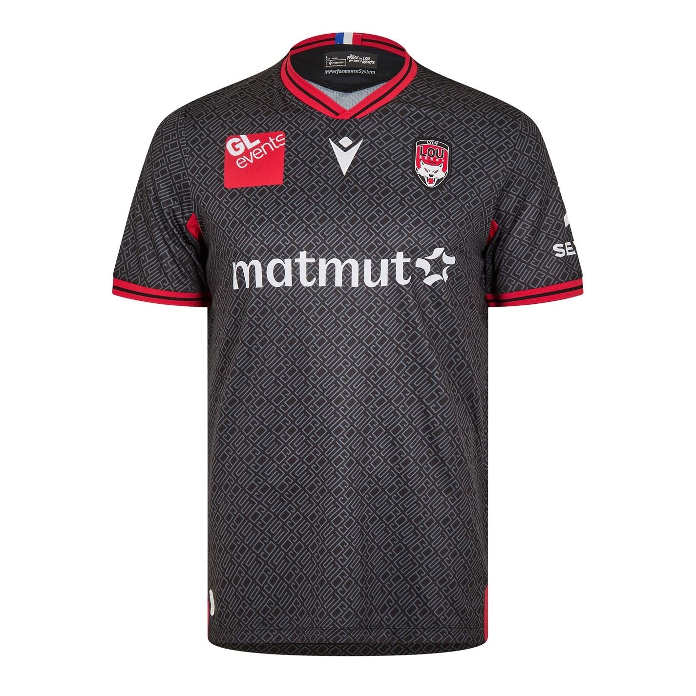 Macron Lou Rugby Home Shirt 2024 2025 Adults