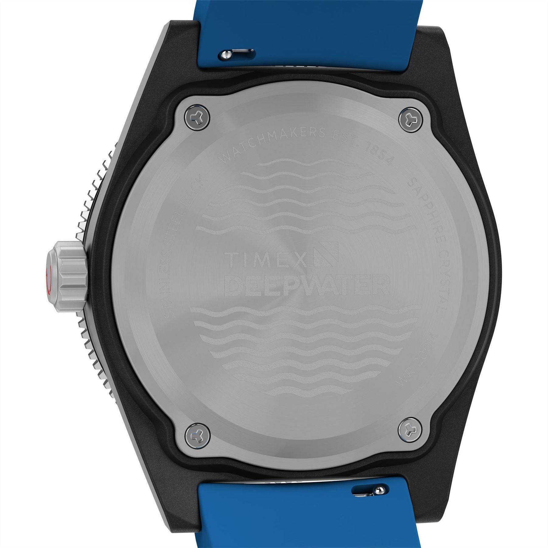 Timex Water Meridian Dive Rubber Strap Analogue Watch