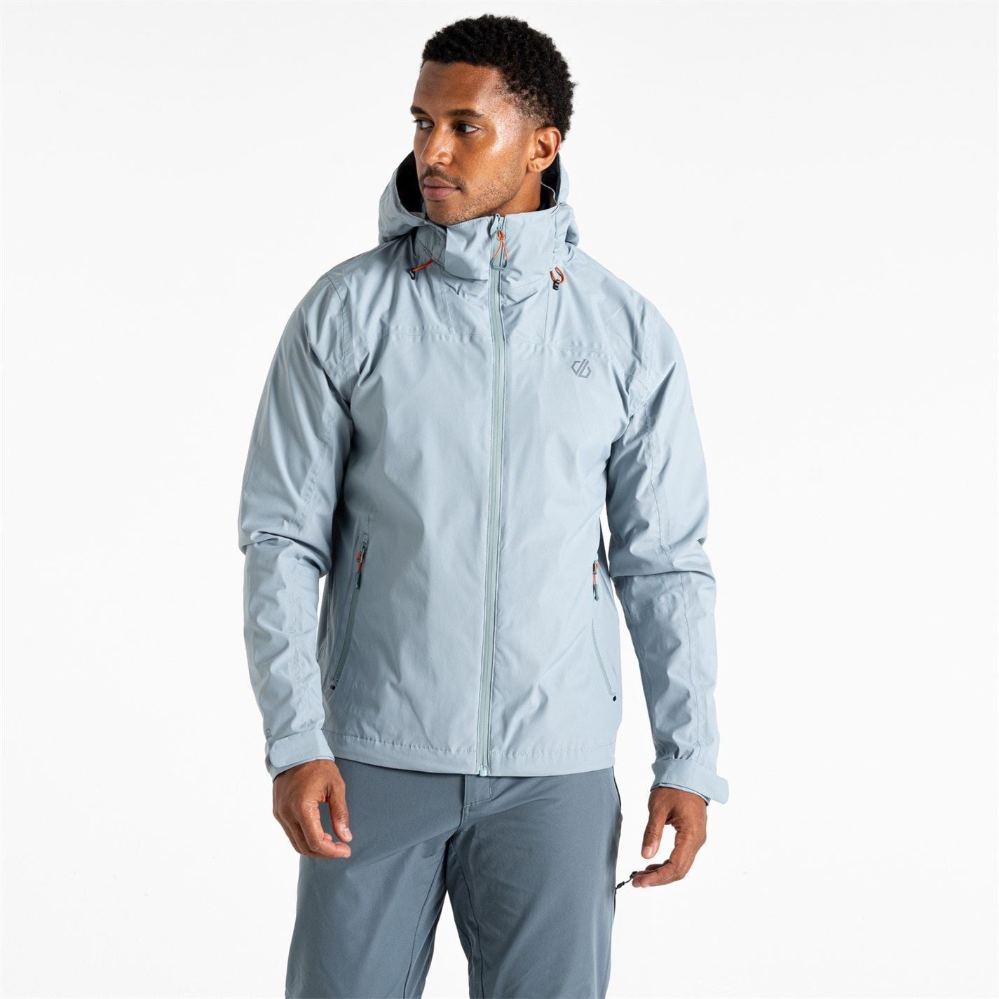 Dare 2b Switch Out Hooded Rain Jacket with Zipped Pocket