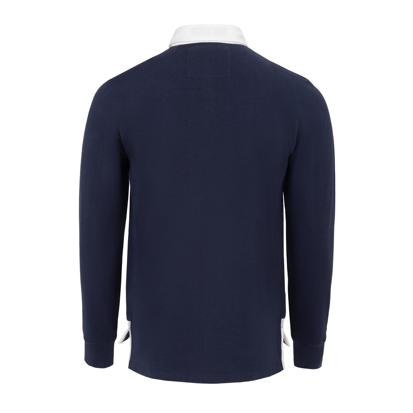 KooGa Mens Vintage Long Sleeve Rugby Shirt