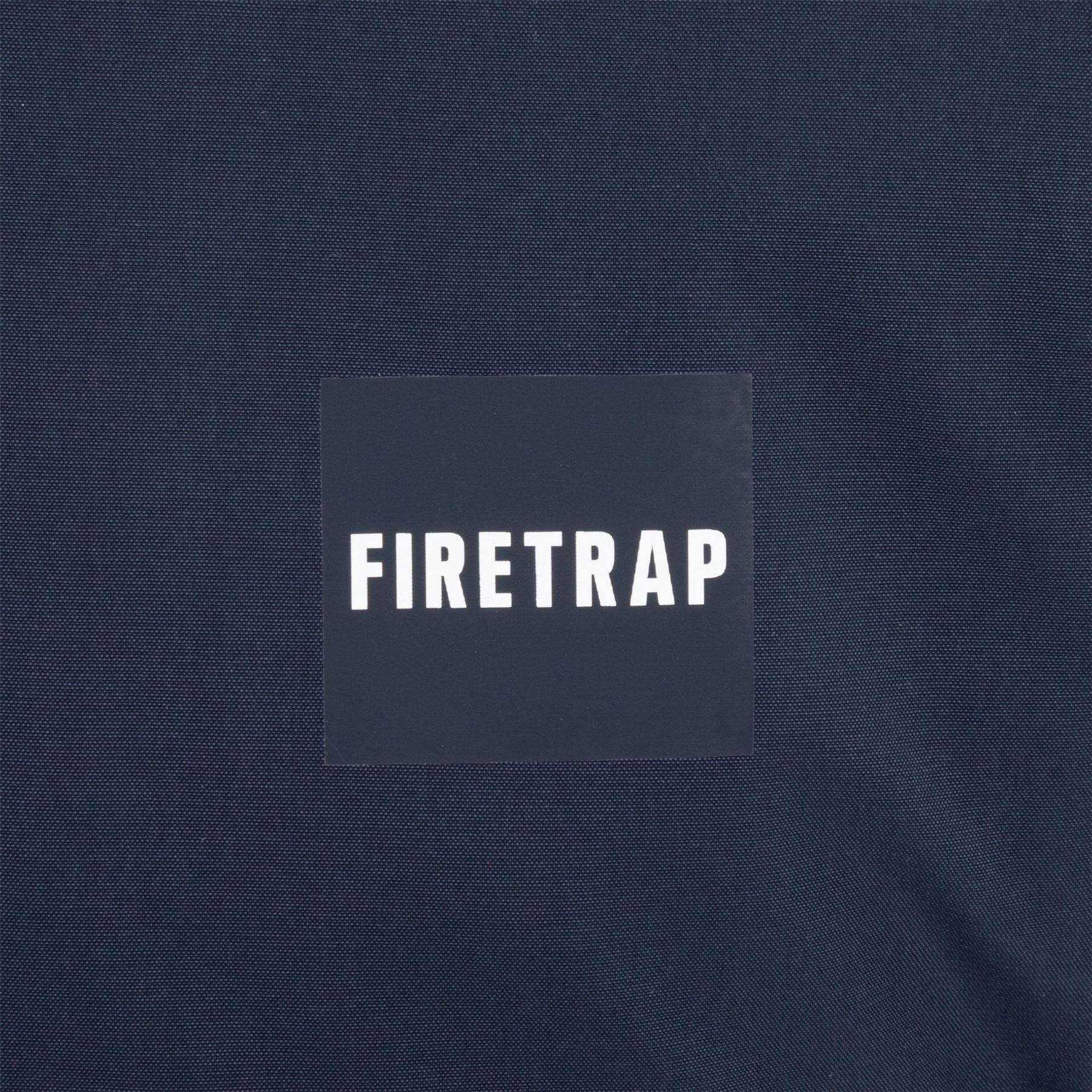 Firetrap Pad Stand Collar Full Zip Long Sleeve Softshell Jacket