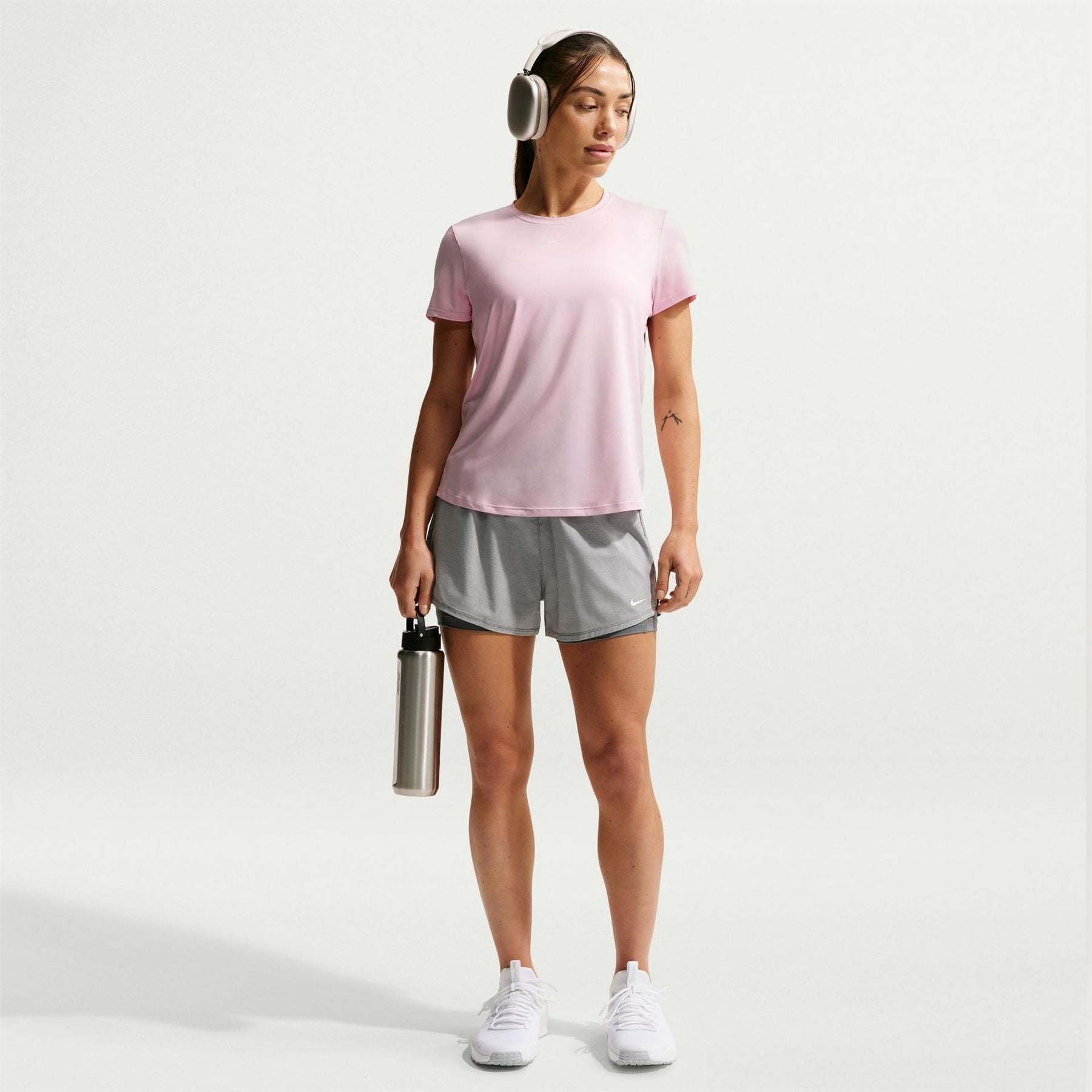 Nike Womens Dri Fit One Standard Fit Short Sleeve Top
