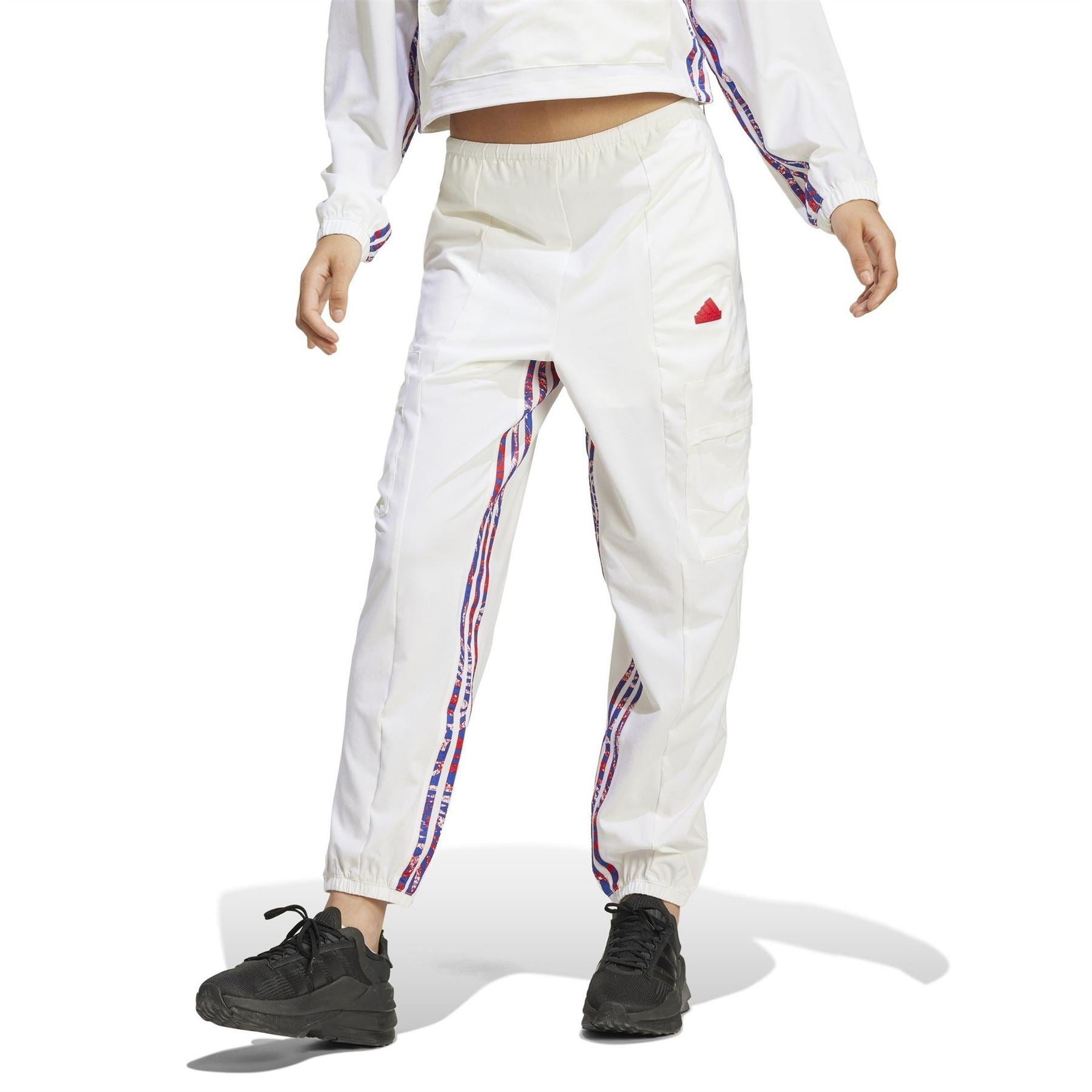 adidas Womens Express All Gender Breaking Cargo Tracksuit Bottoms