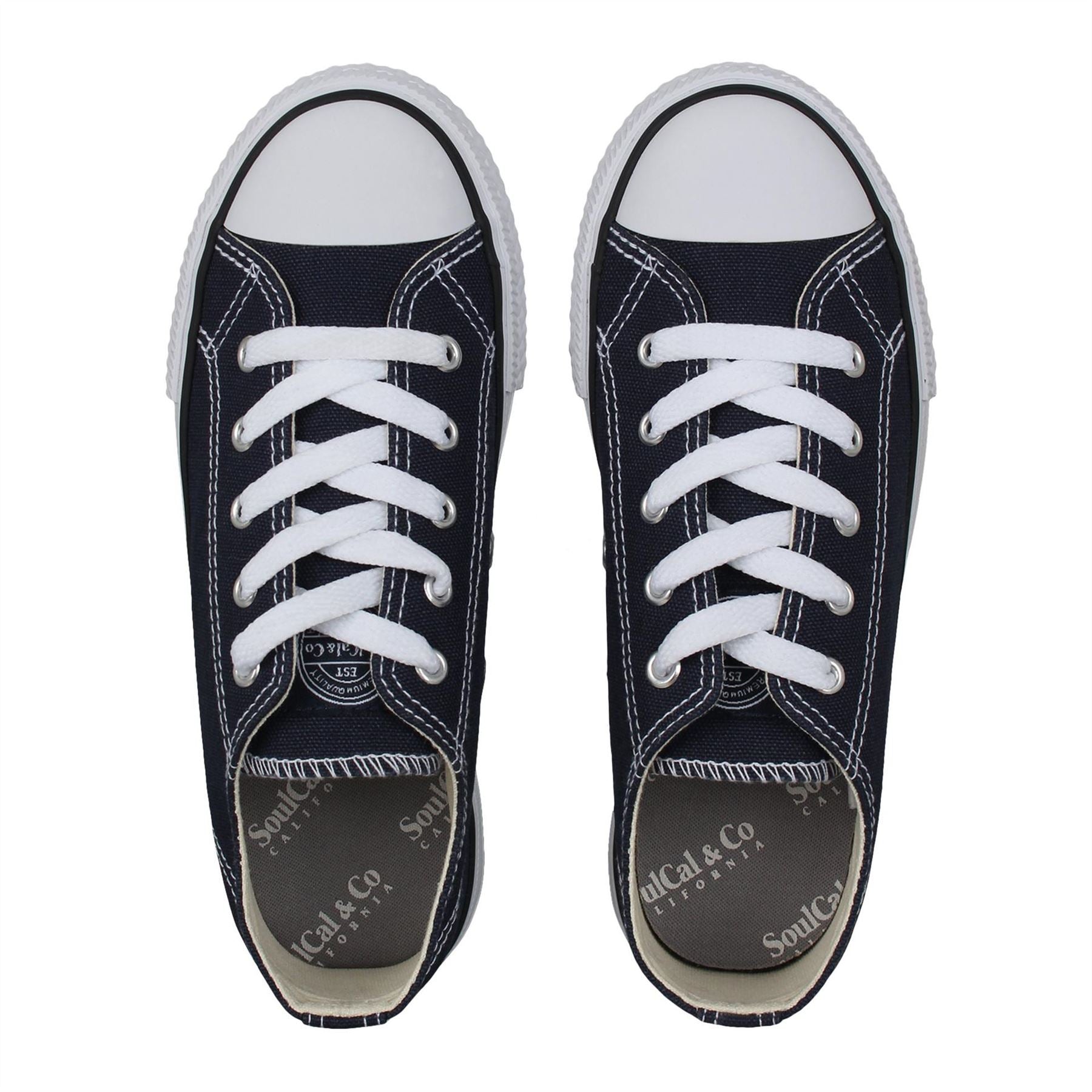 SoulCal Canvasas Low Canvasas Trainers Childrens