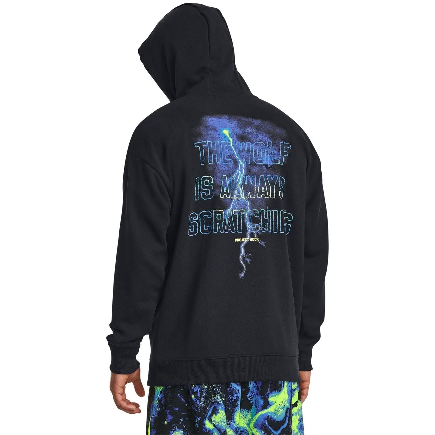 Under Armour Mens Armour Pjt Rock Hwt Terry Hoody Hoody