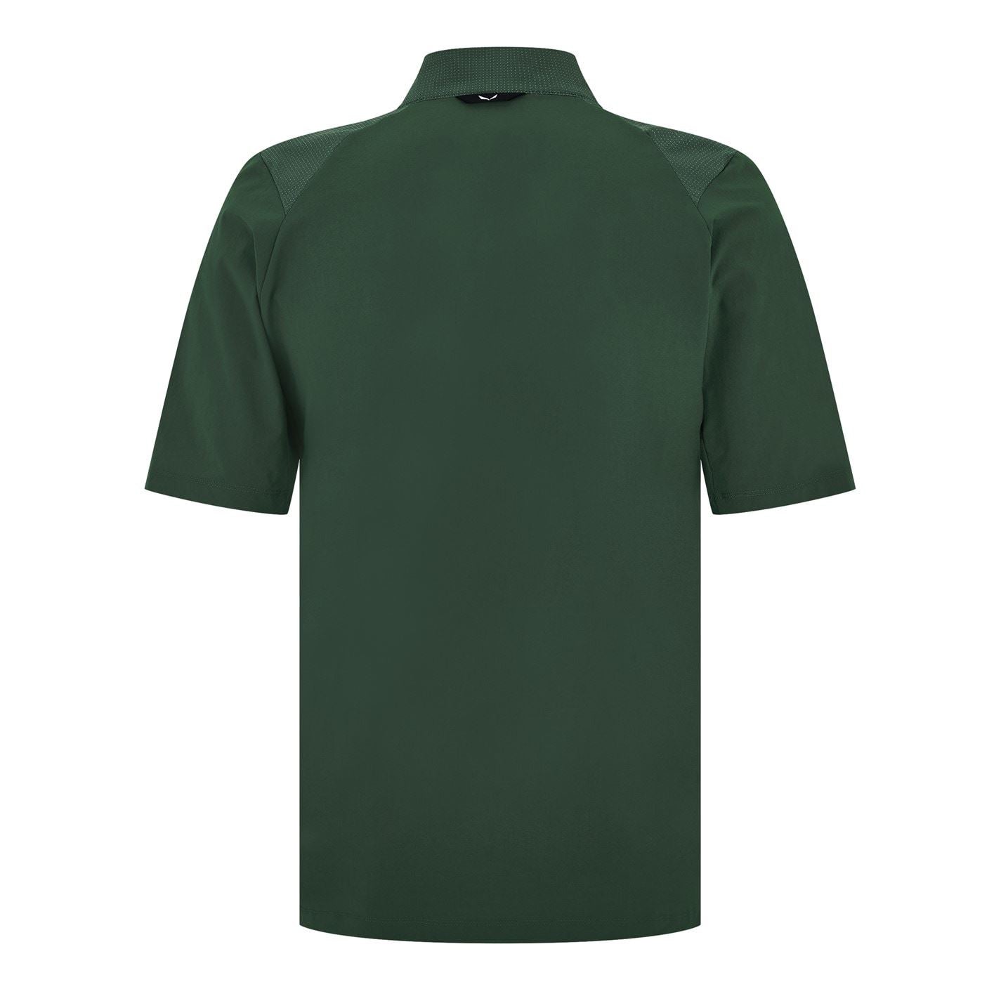 Salewa Half-Zip High Neck Regular Fit T-Shirt