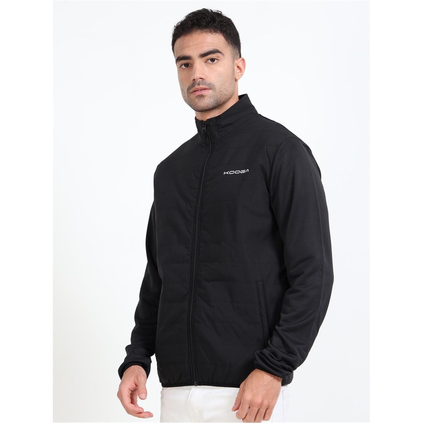 KooGa Mens Hybrid Quilted Jacket