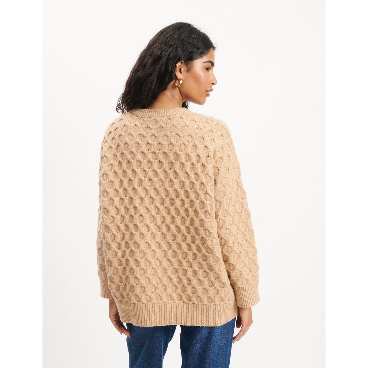 Nobodys Child Oszd Relaxed Fit Crew Neck Sweater