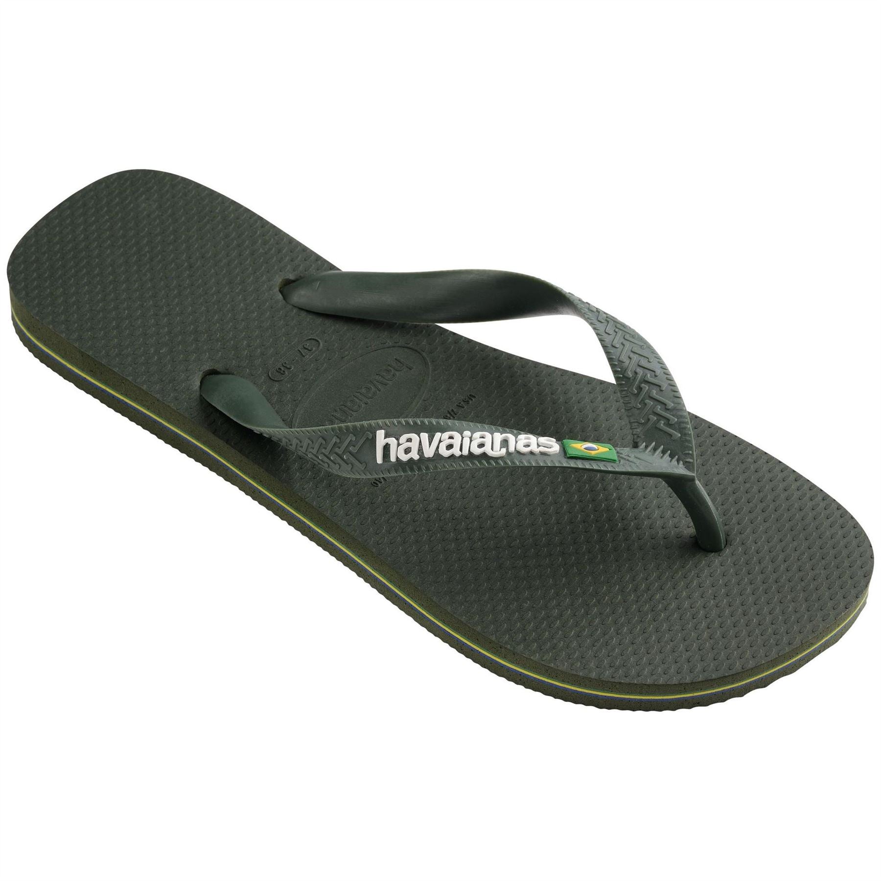 Havaianas Brasil Logo Flip Flops