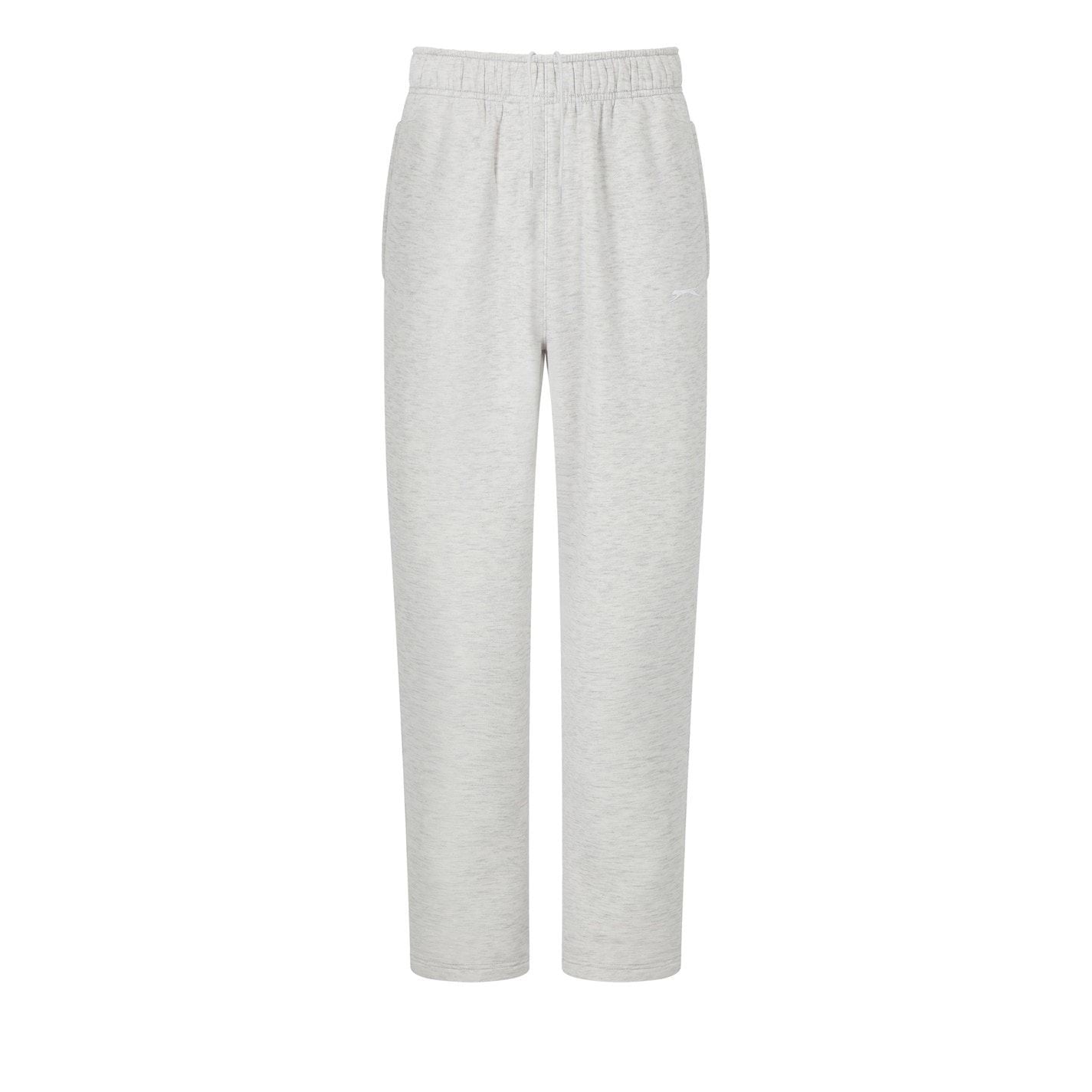 Slazenger Mens Open Hem Fleece Pants