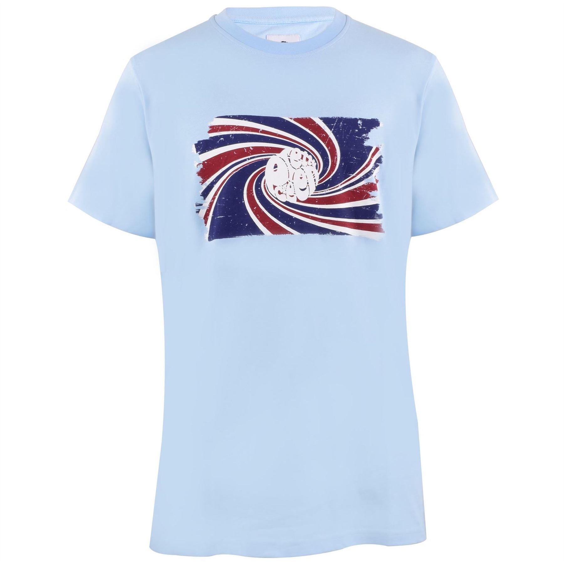 Pretty Green Icon Swirl Crew Neck Regular Fit T-Shirt
