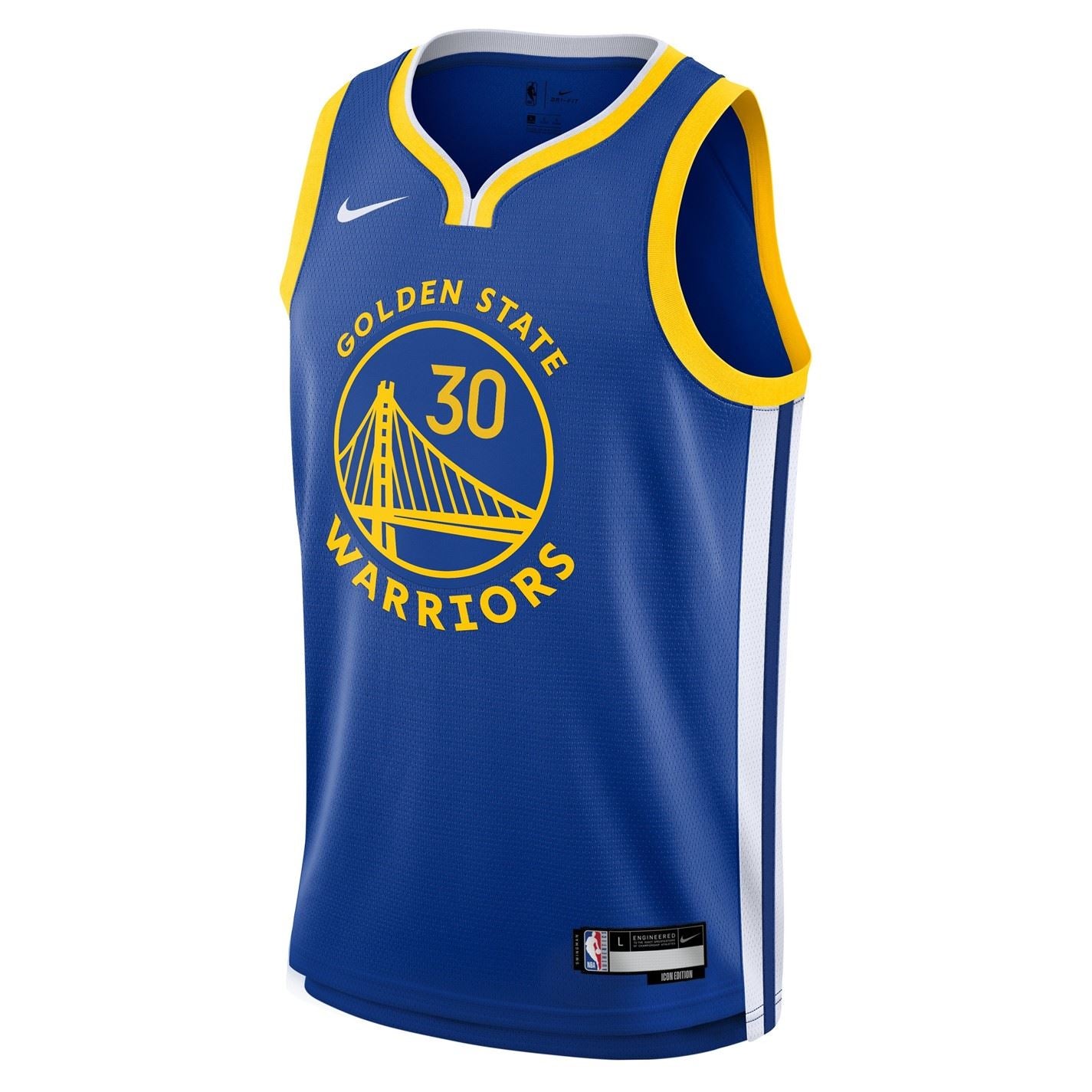 Nike NBA V-Neck Regular Fit Number T-Shirt