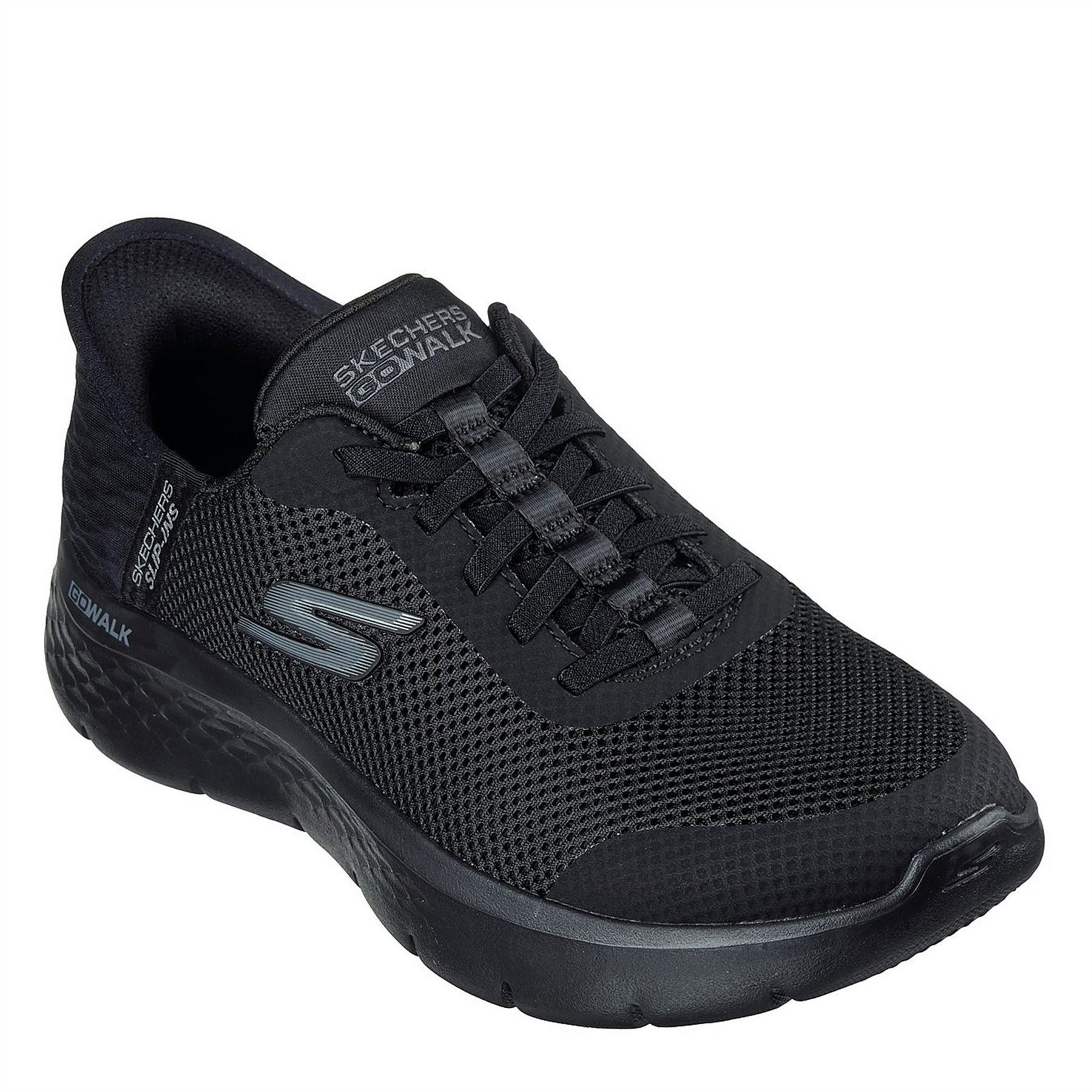 Skechers Womens Mesh Bungee Slip Ins Slip On Trainers