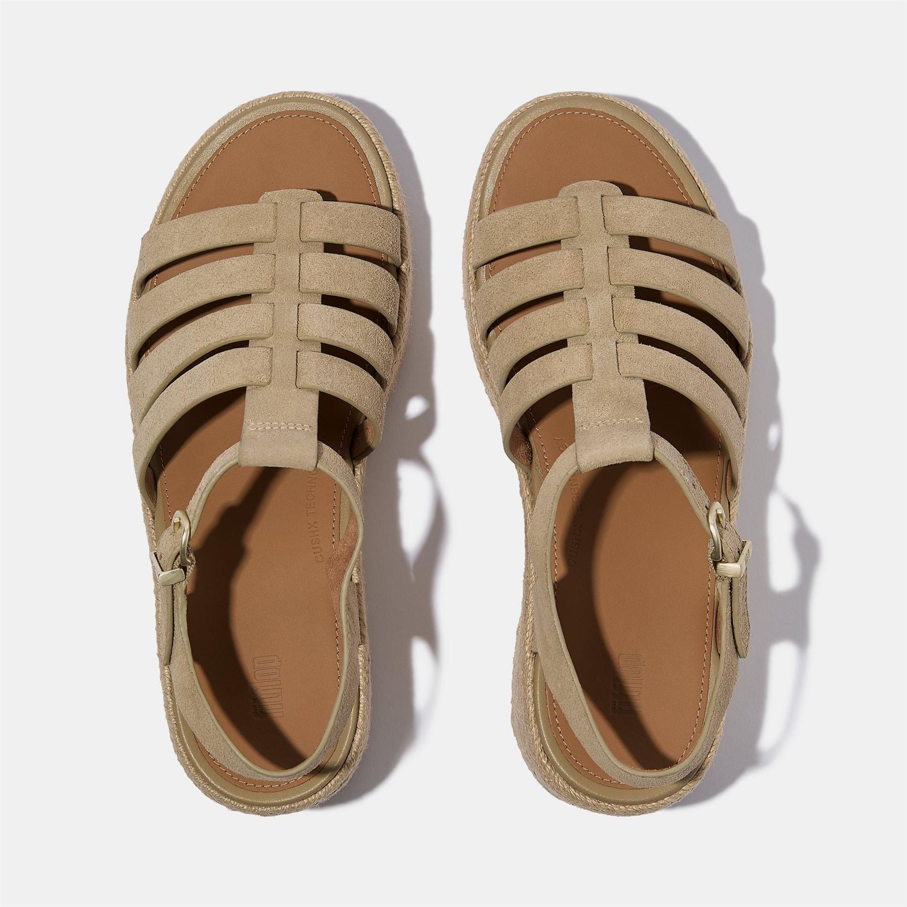 Fitflop Platform Gladiator Espadrille Wedge Sandals