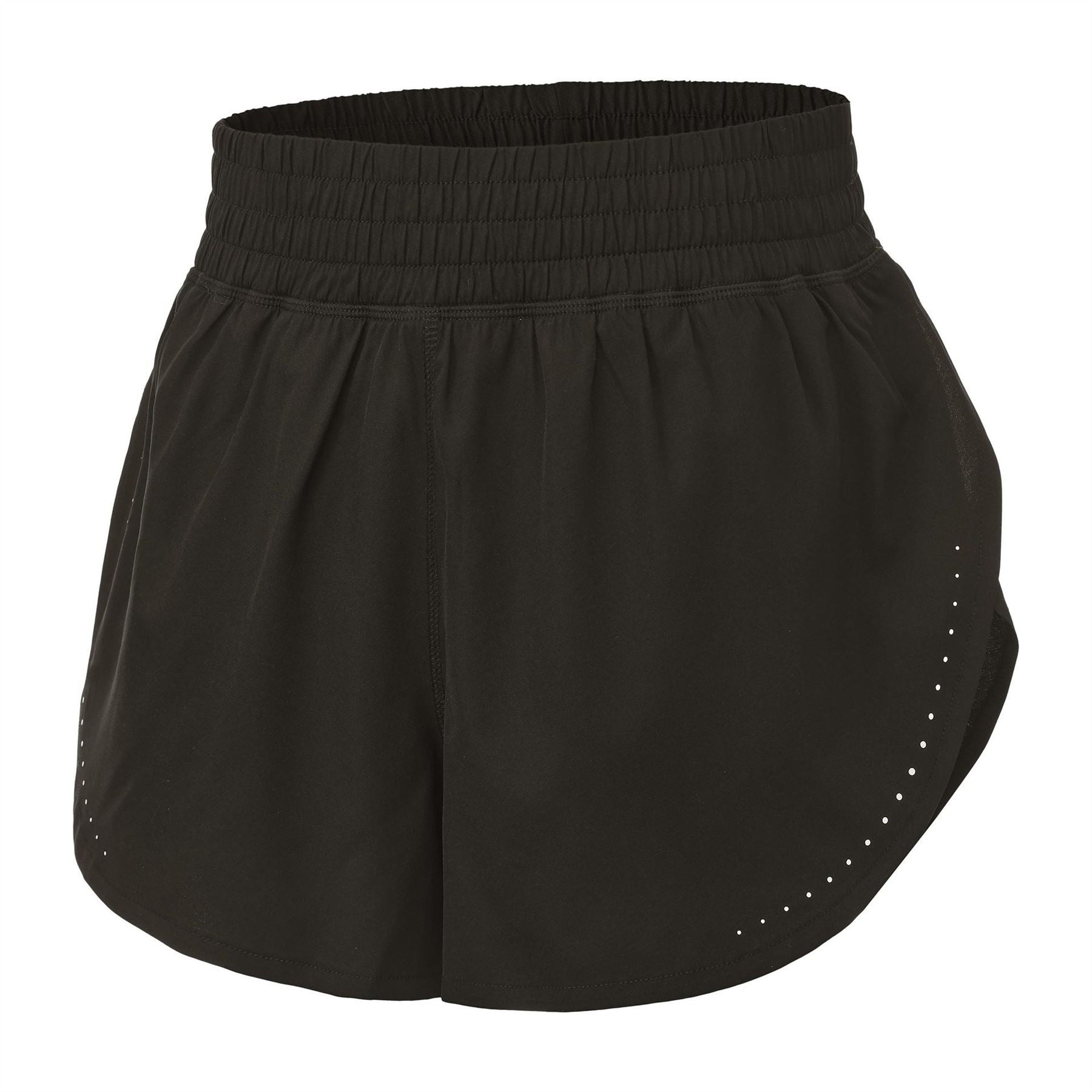LA Gear Womens Essential High Waisted 2 In 1 Running Shorts