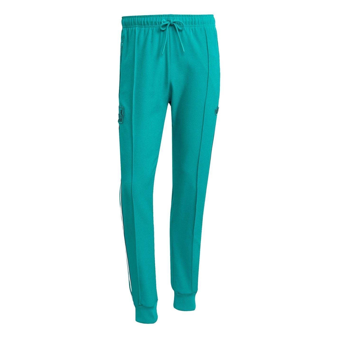 adidas Mens Liverpool Icons Tracksuit Bottoms