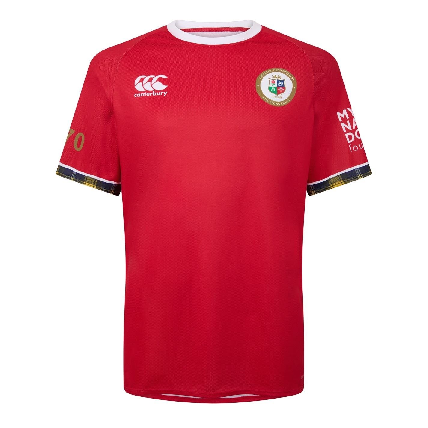 Canterbury Mens British  And  Irish Lions Shirt 2025