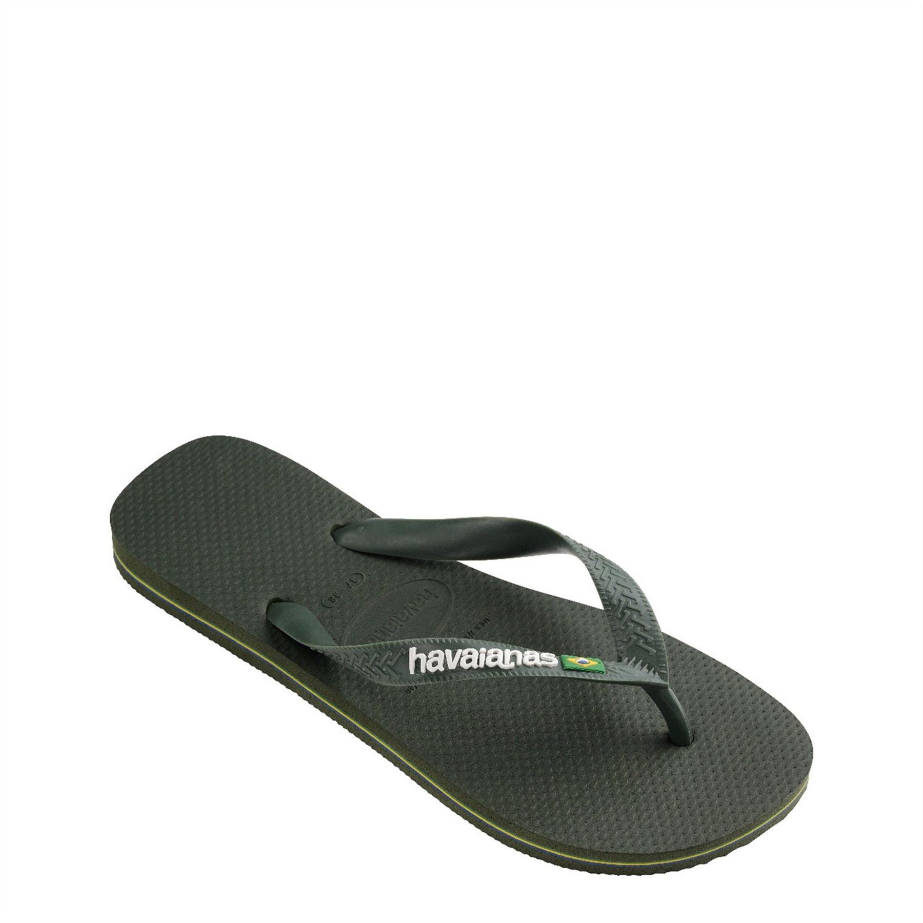 Havaianas Brasil Logo Flip Flops