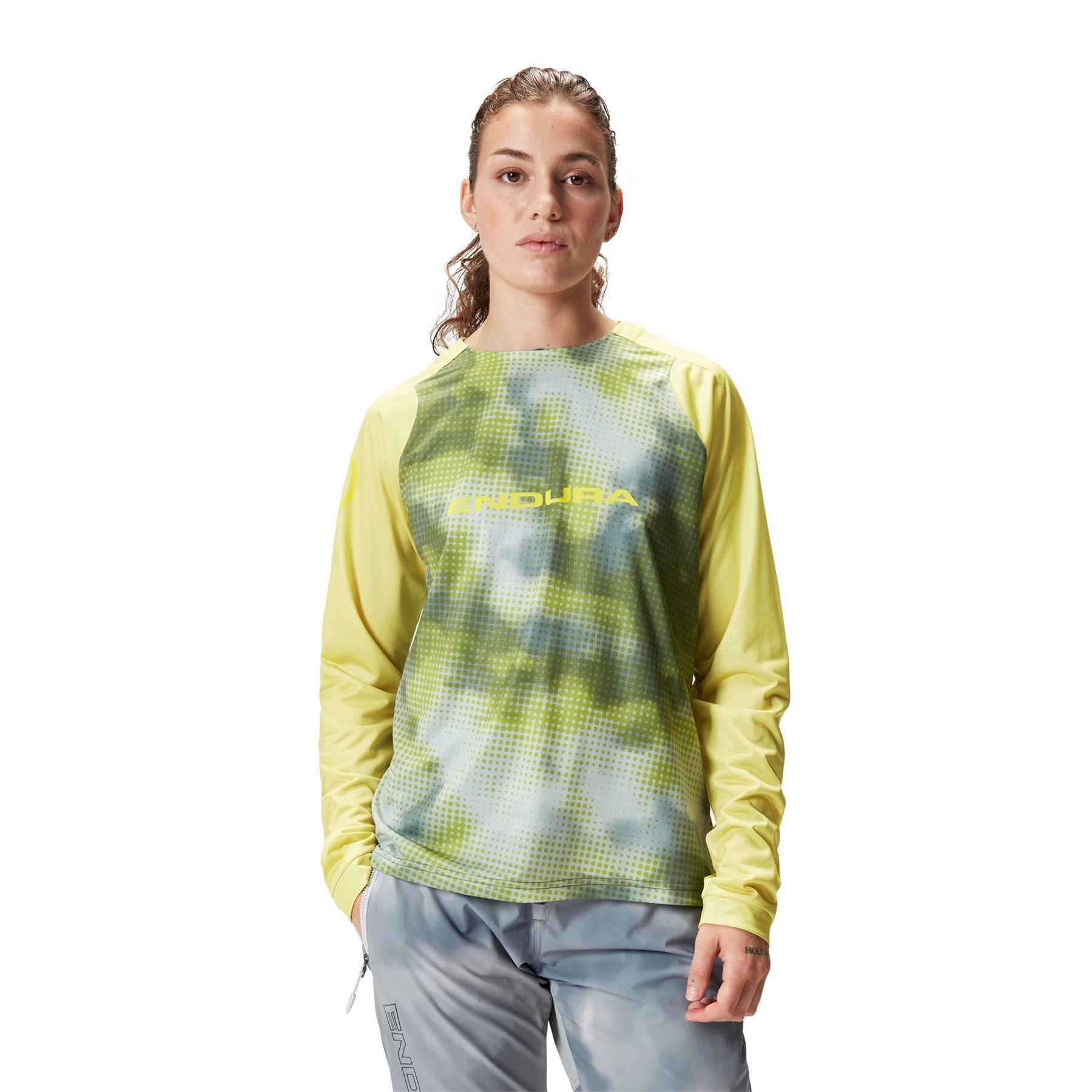 Endura Ltd Pixel Cloud Long Sleeve Tee Ladies