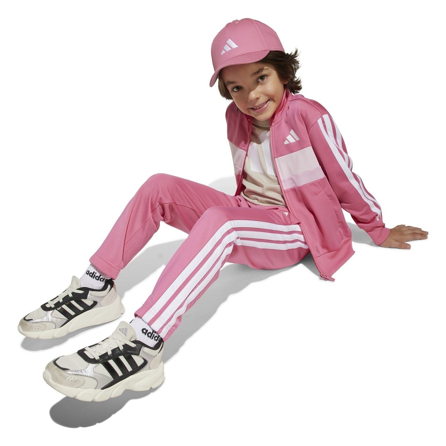 adidas Seasonal Essentials Tiberio 3 Stripes Tracksuit Infants