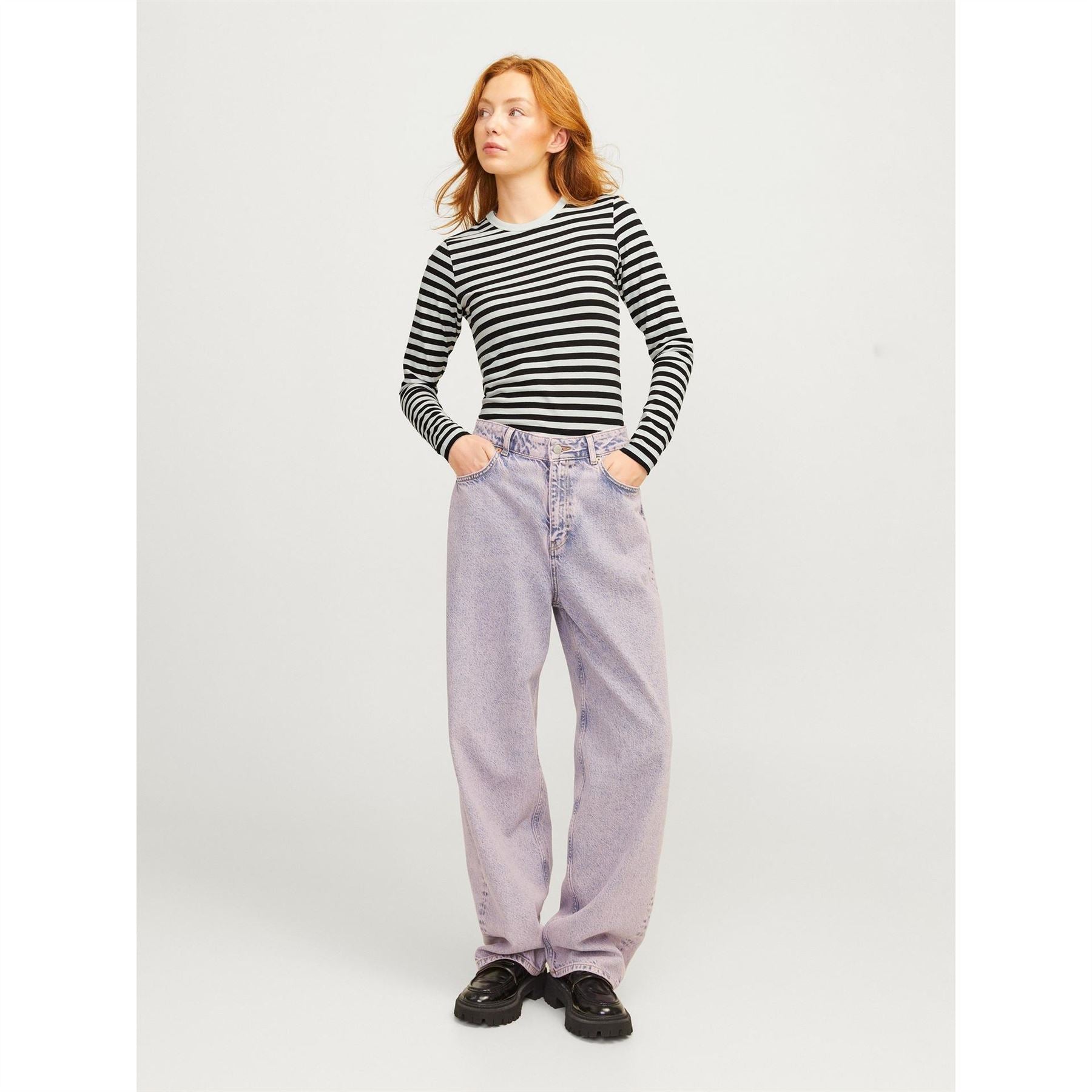JJXX Celine Stripe Long Sleeve T-Shirt