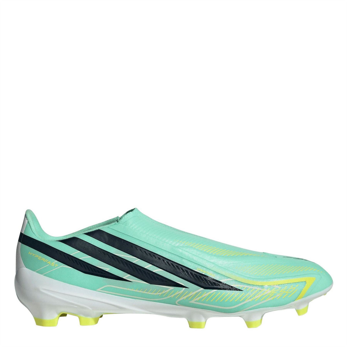 adidas Mens Hyperfast League Laceless Firm Ground Football Boots