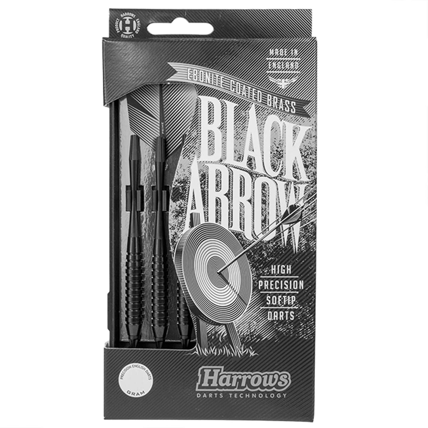 Harrows Darts Black Arrow Softip Darts