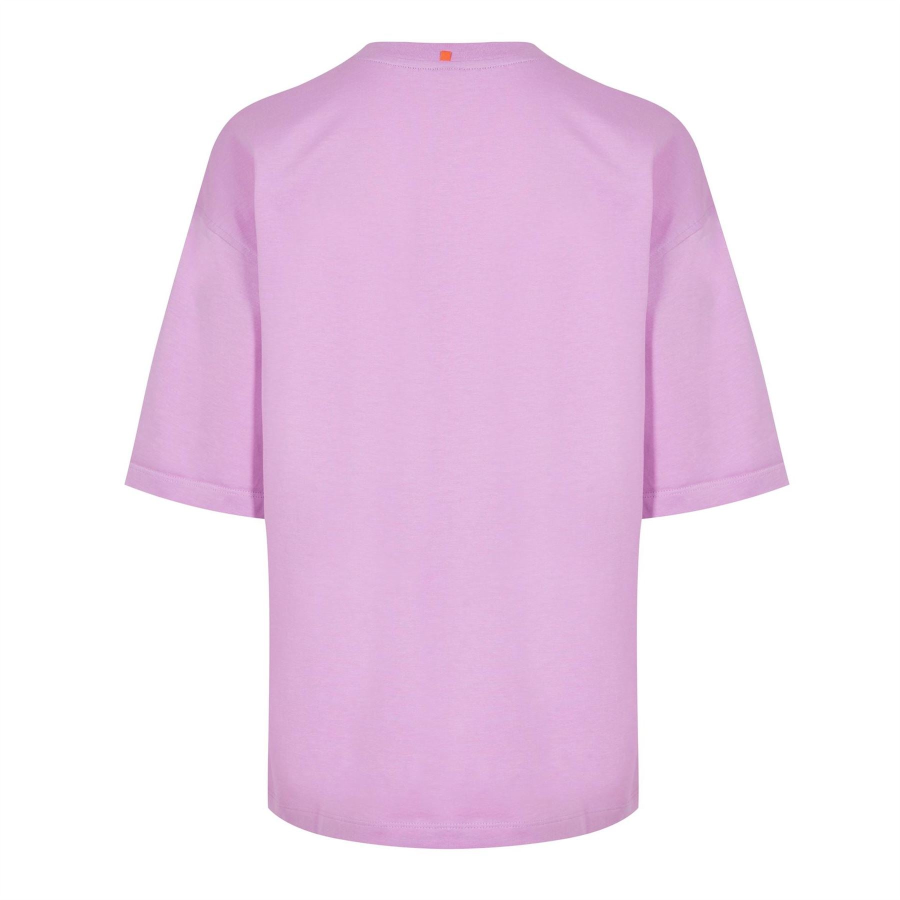 Boss Shiny Logo T-Shirt With Centre Logo