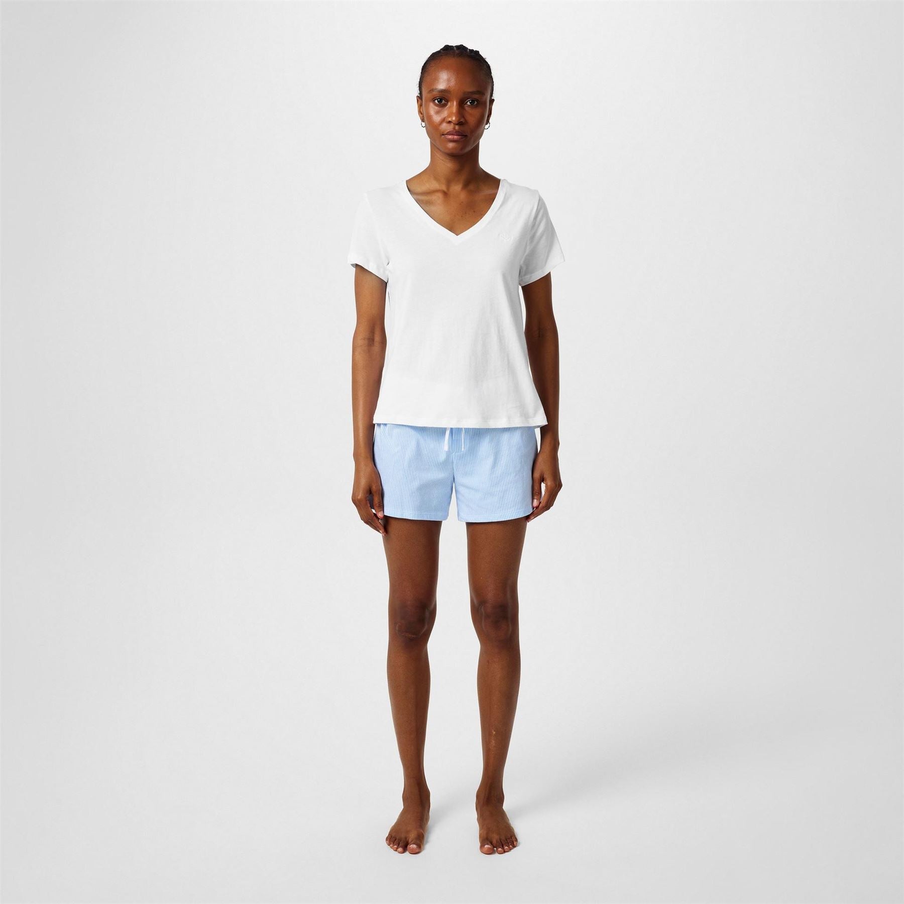Lauren by Ralph Lauren V Neck T-Shirt