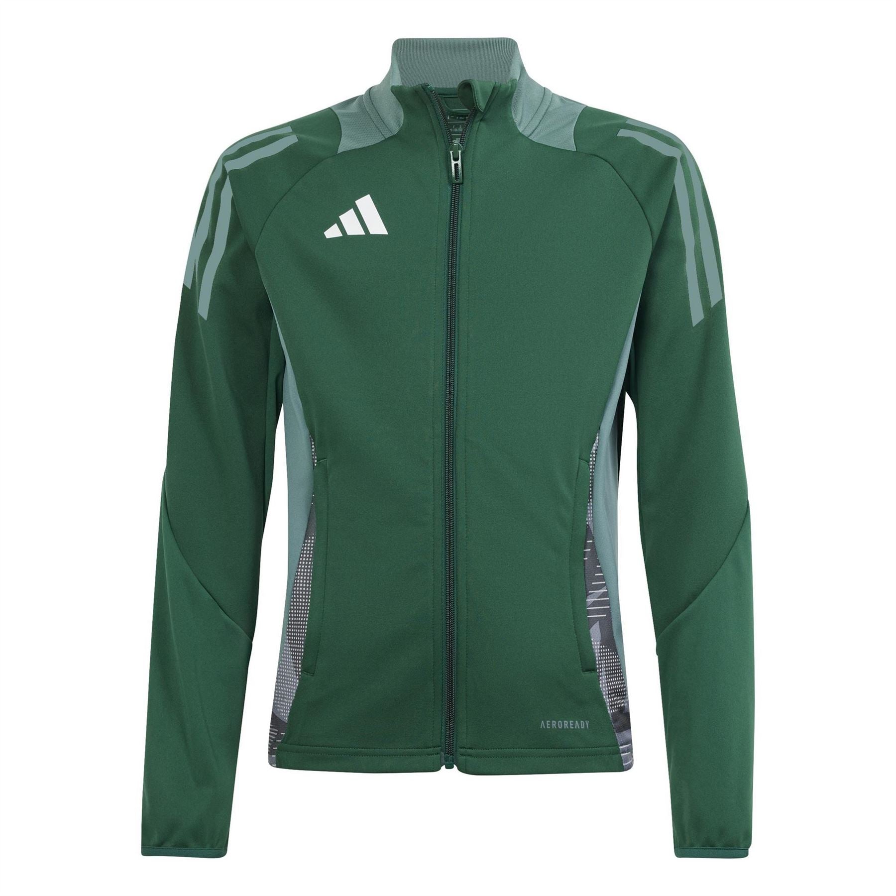 adidas Tiro24 Kids Funnel Neck Raglan Sleeve Athletic Top