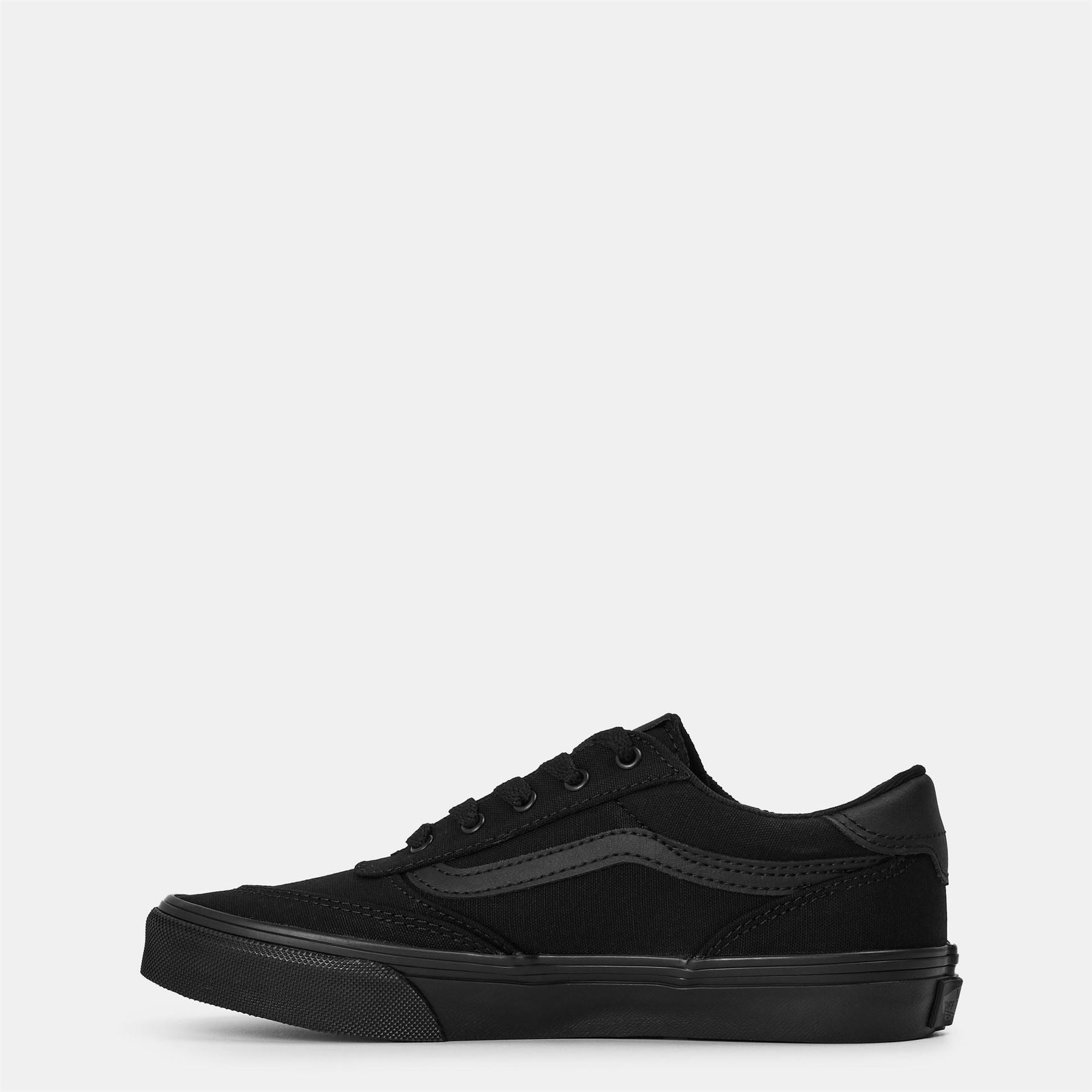 Vans Juniors Canvas Low Top Lace-Up Sneakers