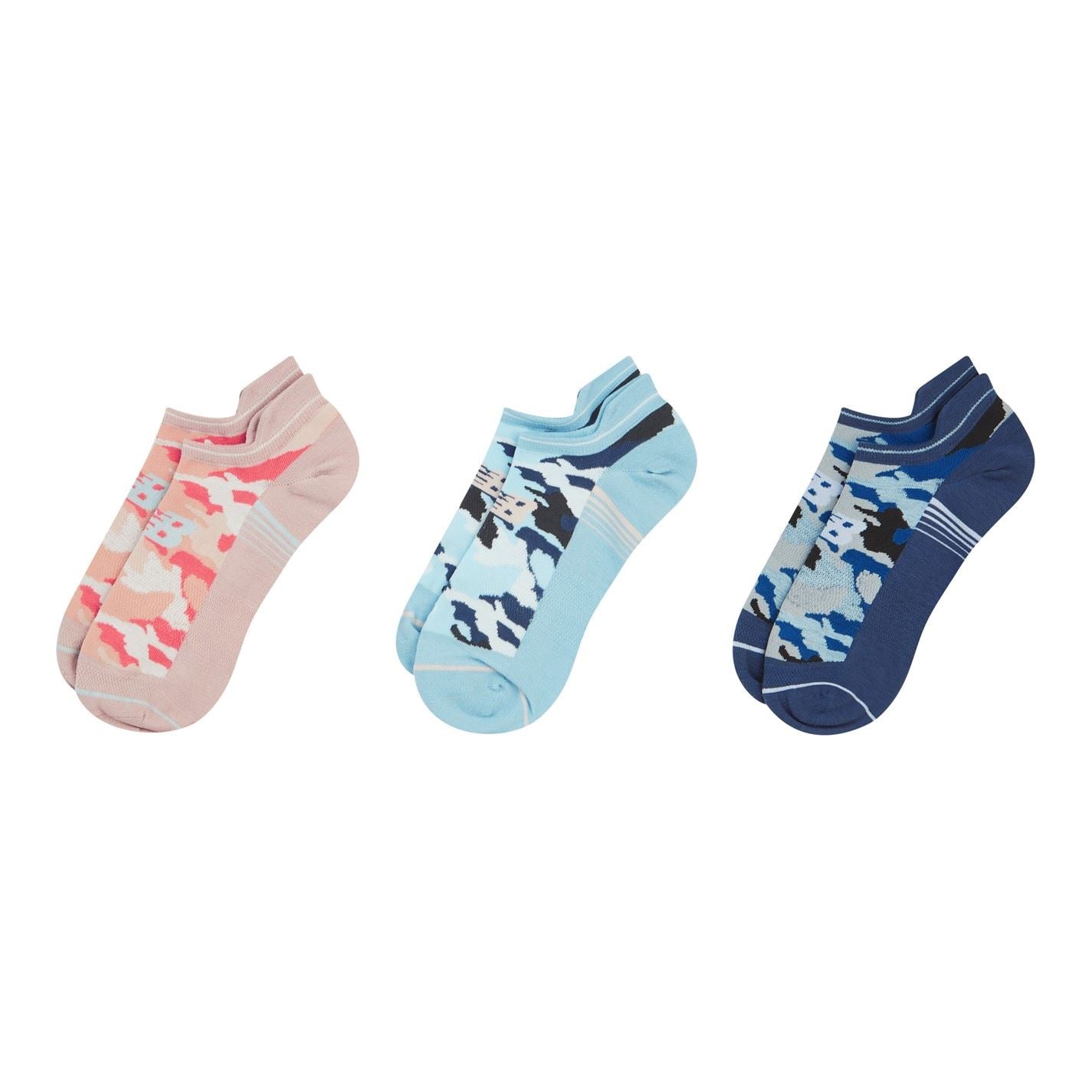New Balance Adults No Show Trainers Socks