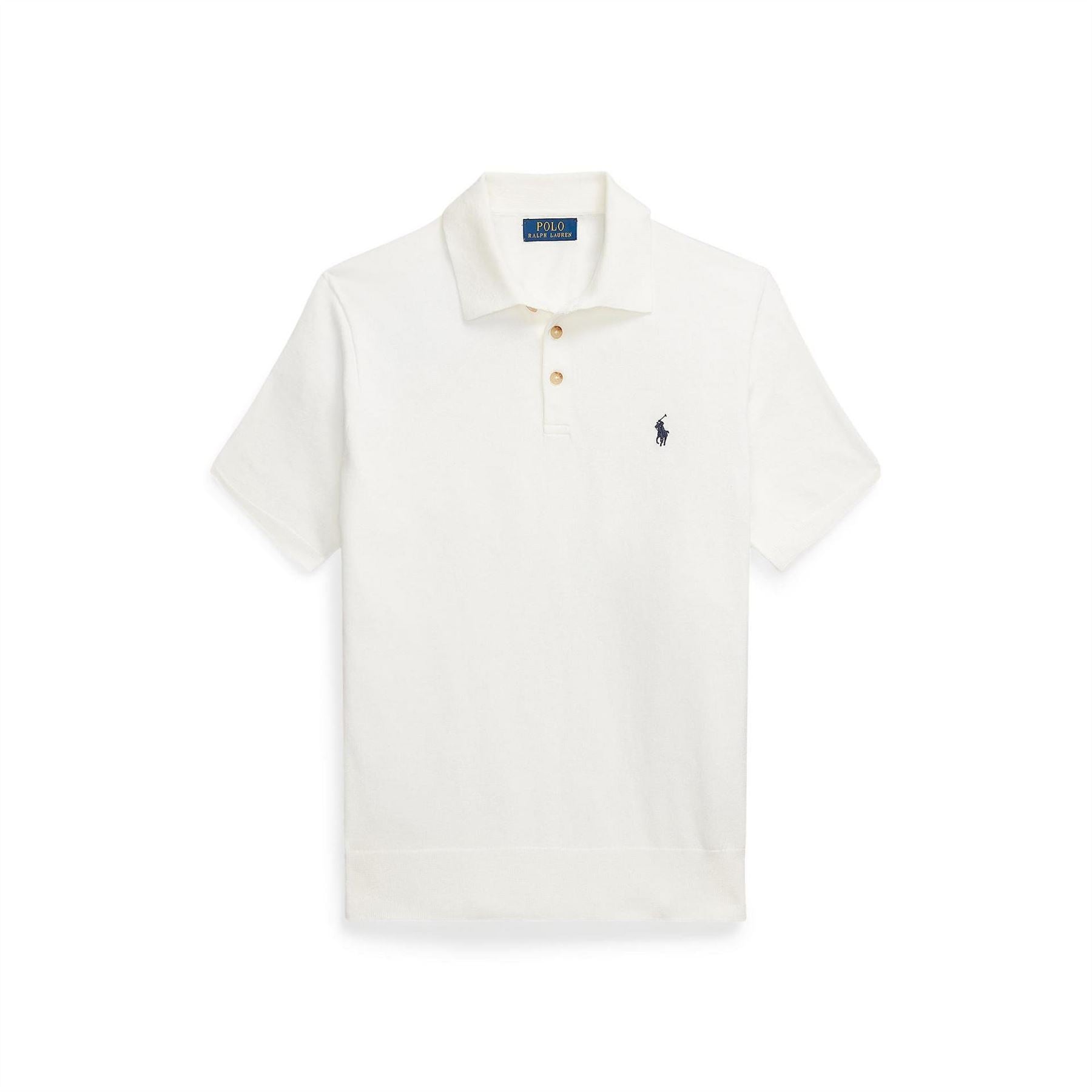 Polo Ralph Lauren Knitted Short Sleeve Polo Shirt