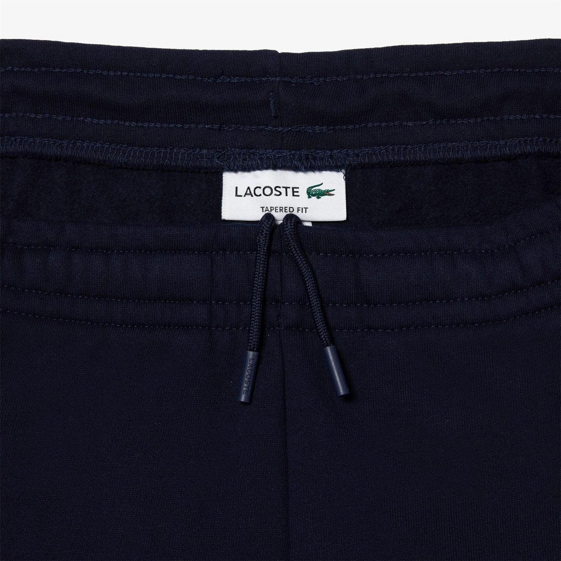 Lacoste Fleece Cut  And  Sewn Training Joggers