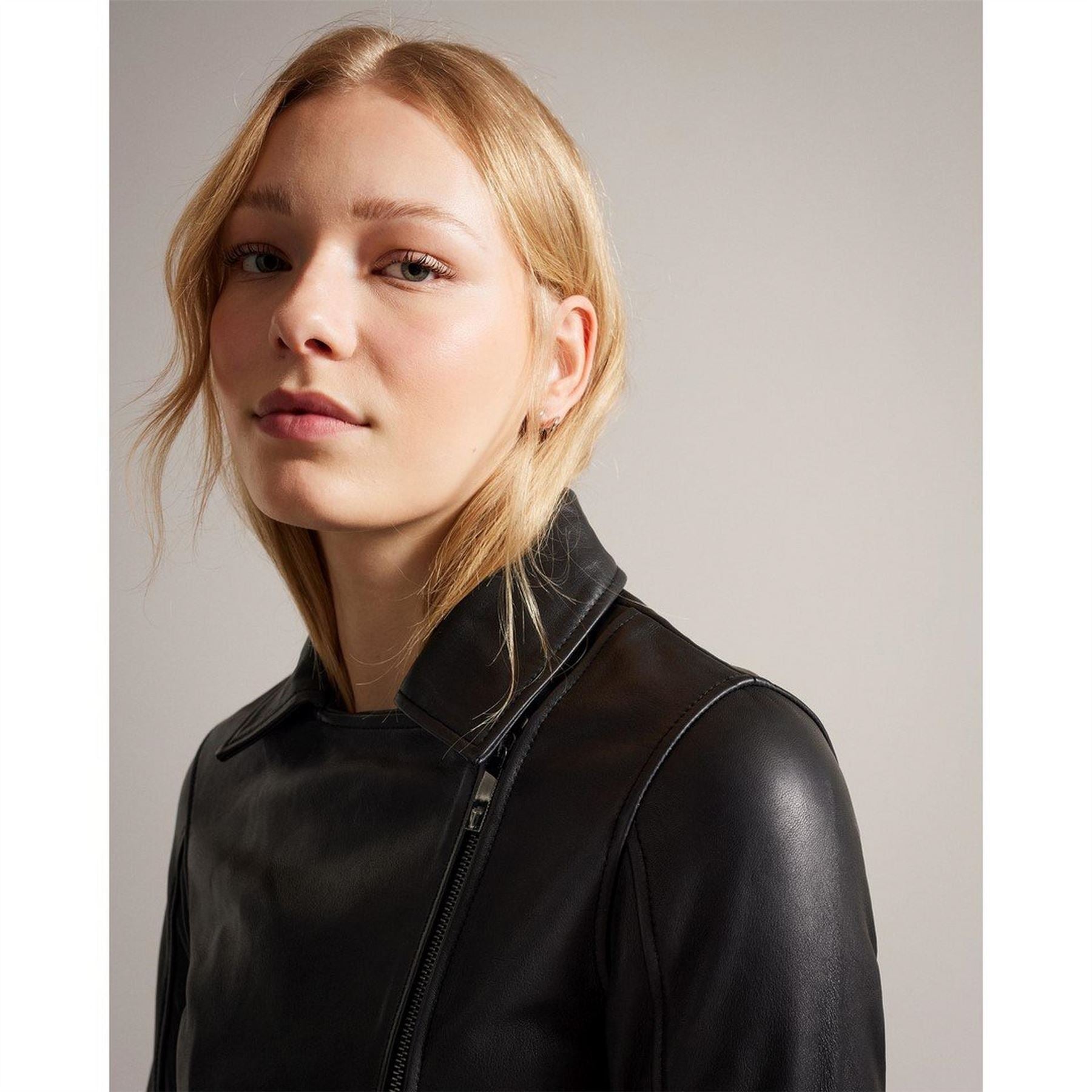 Ted Baker Lizia Moto Short Relaxed Fit Jacket