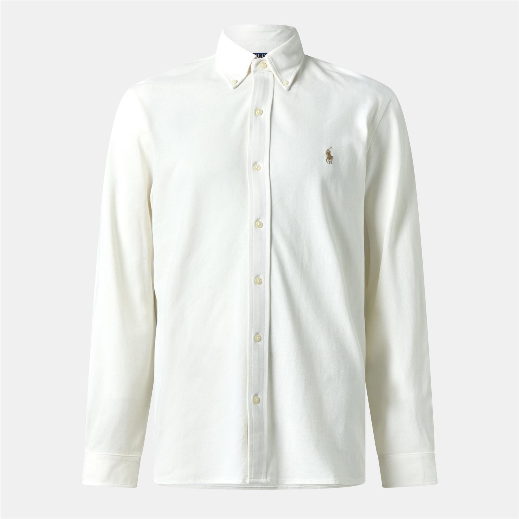 Polo Ralph Lauren Slim Fit Button Down Plain Shirt
