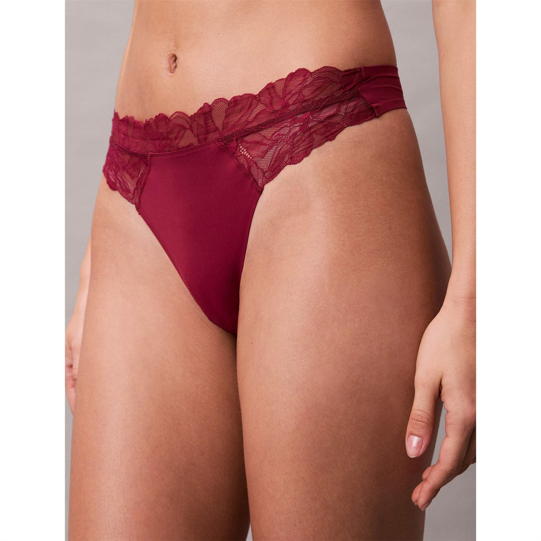 Calvin Klein Solid Patterned Plain Design Thong