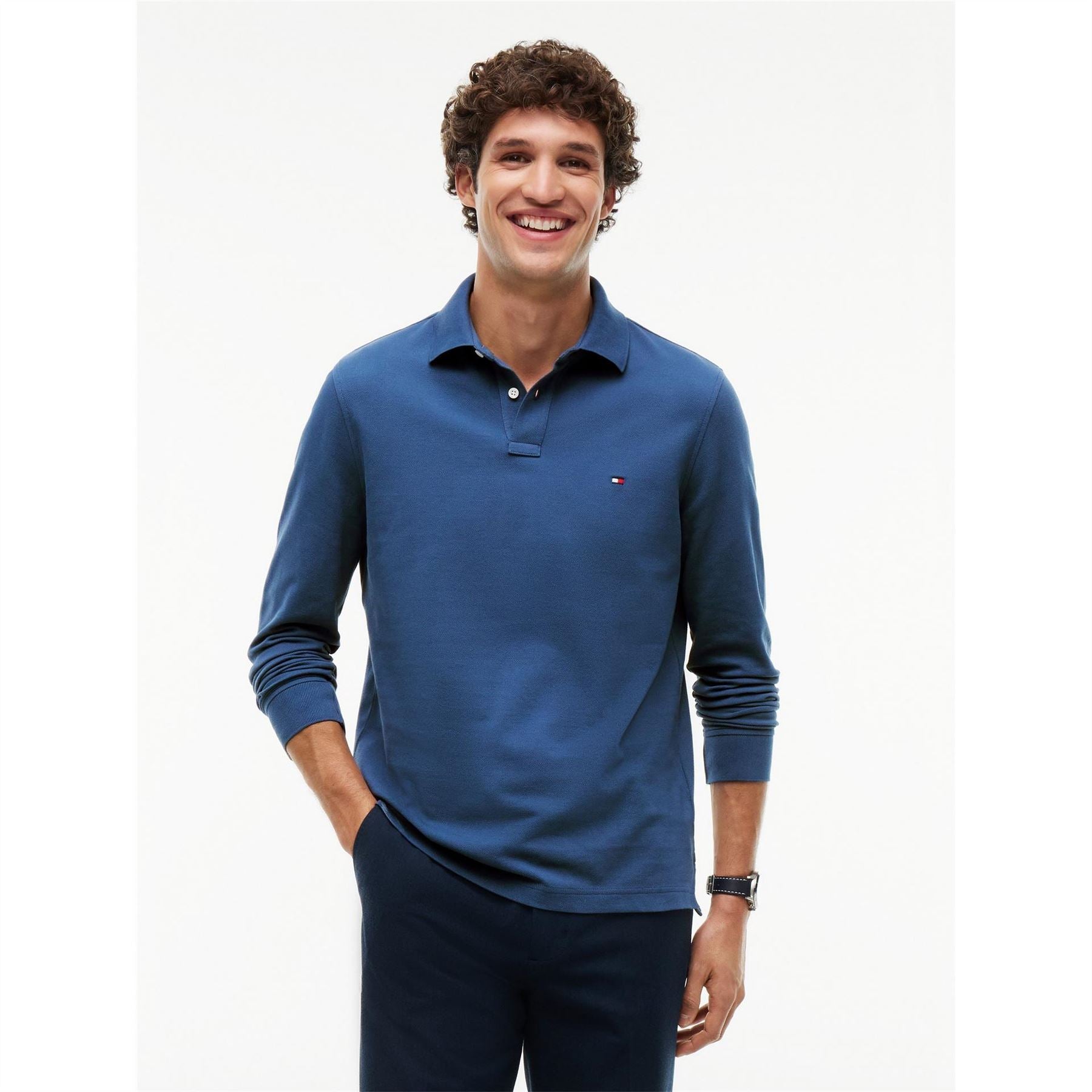 Tommy Hilfiger Long Sleeve Polo Shirt