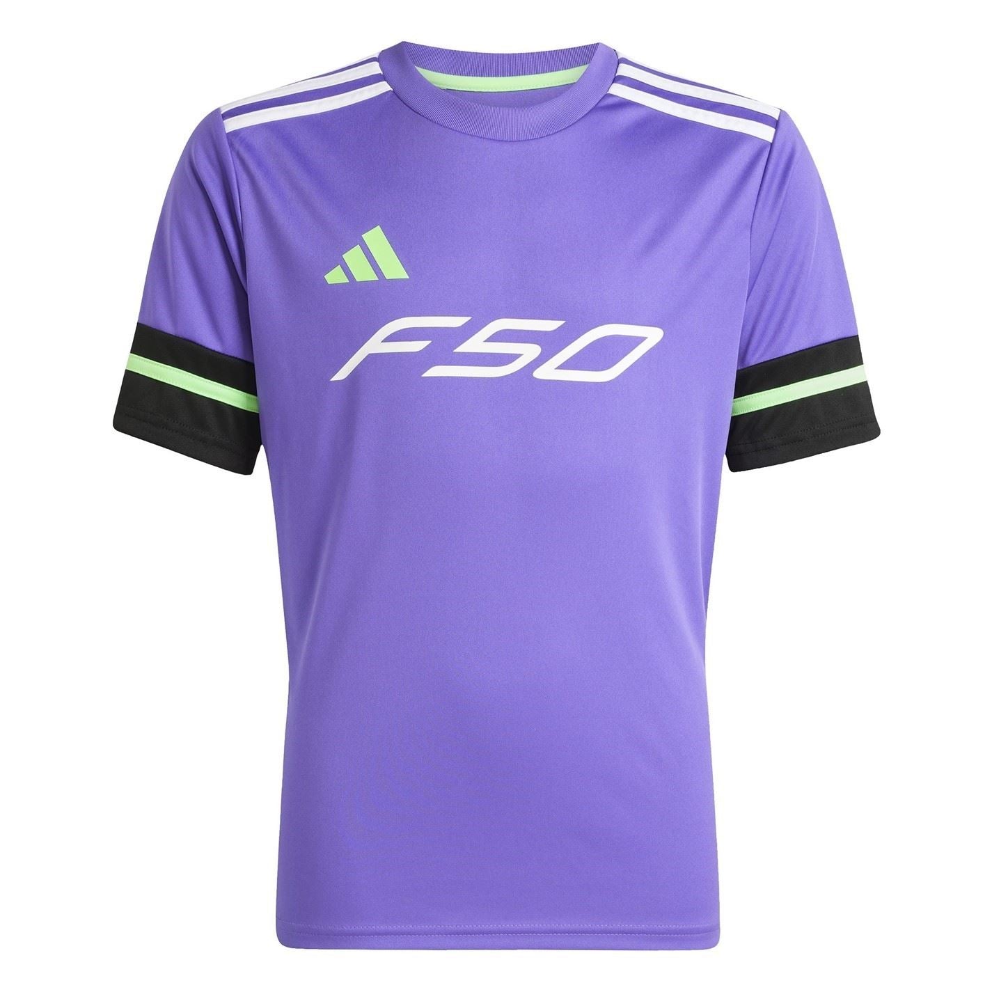 adidas F50 Short Sleeve Training Shirt Juniors