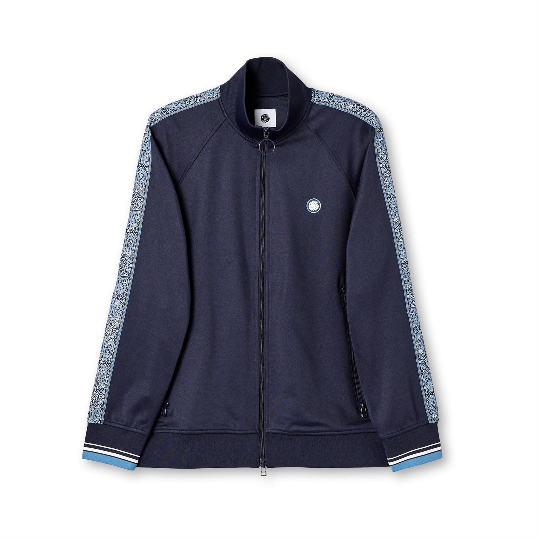 Pretty Green Mock Neck Regular Fit Athletic Top