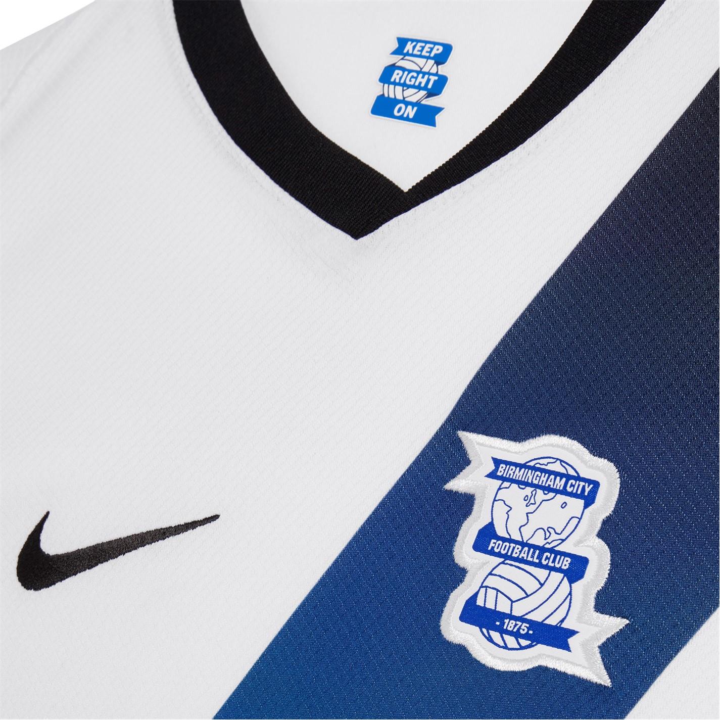 Nike Birmingham City Juniors V-Neck Short Sleeve Shirt