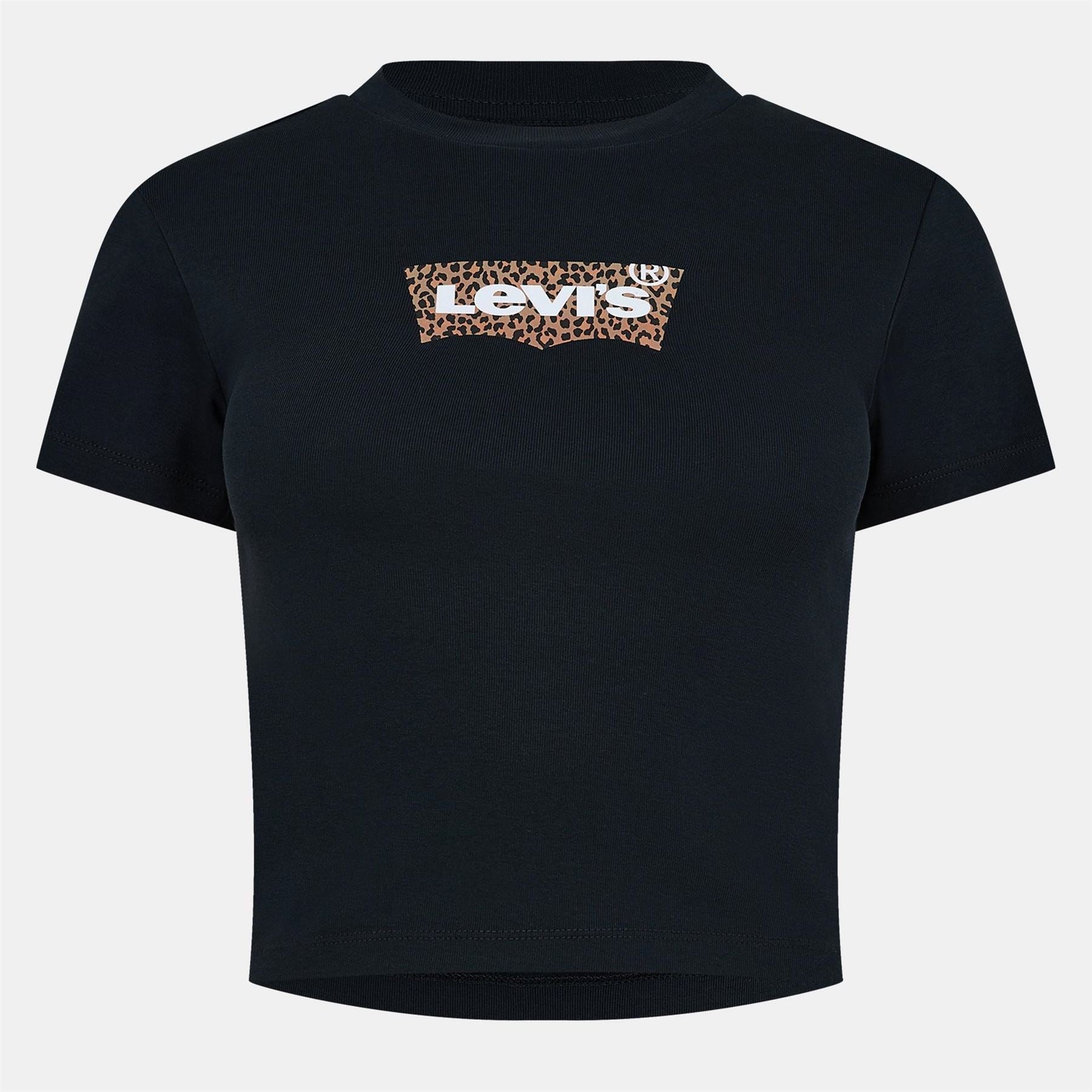 Levis Lacoste Lettering Crew Neck Short Sleeve T-Shirt