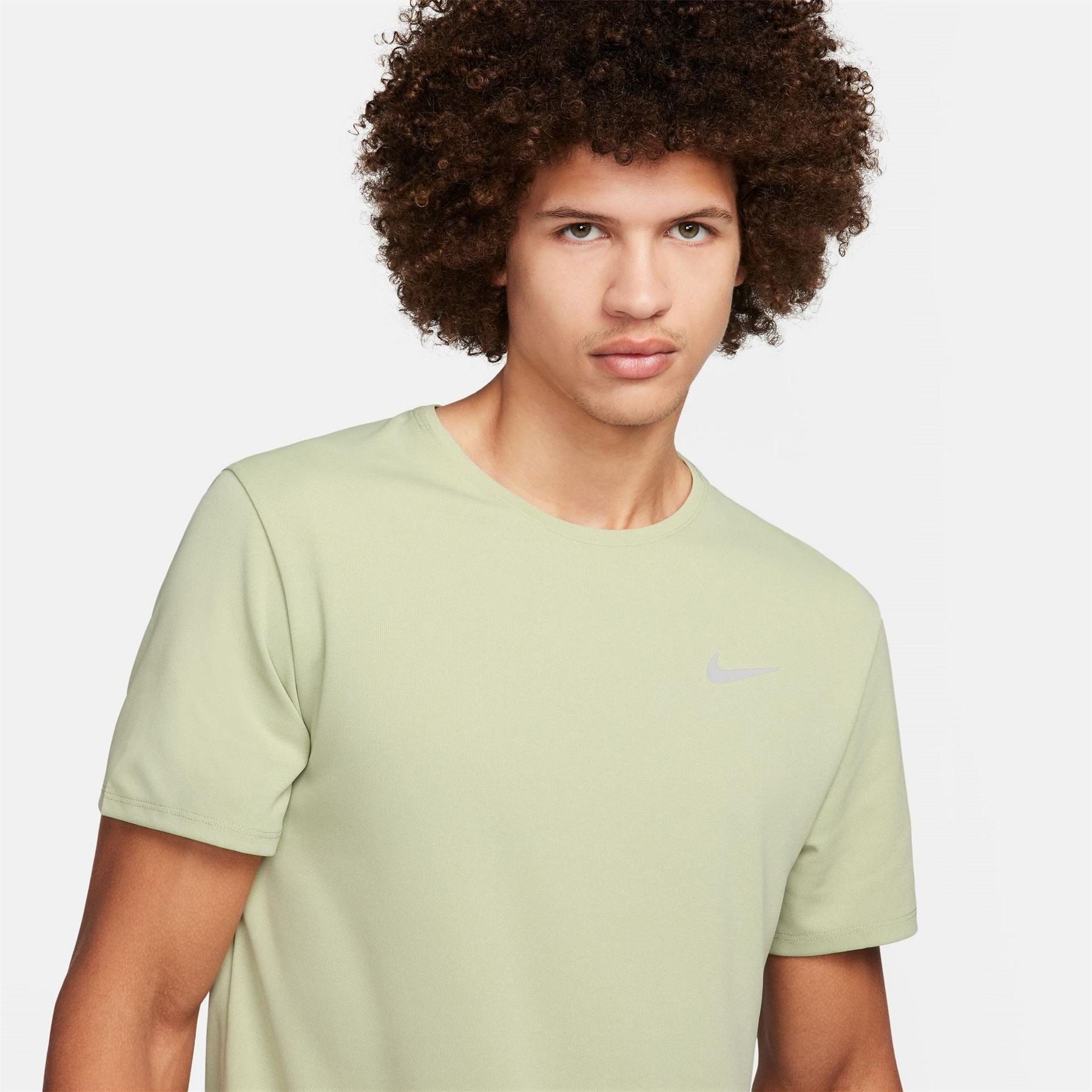 Nike Mens Drifit Miler Running Top