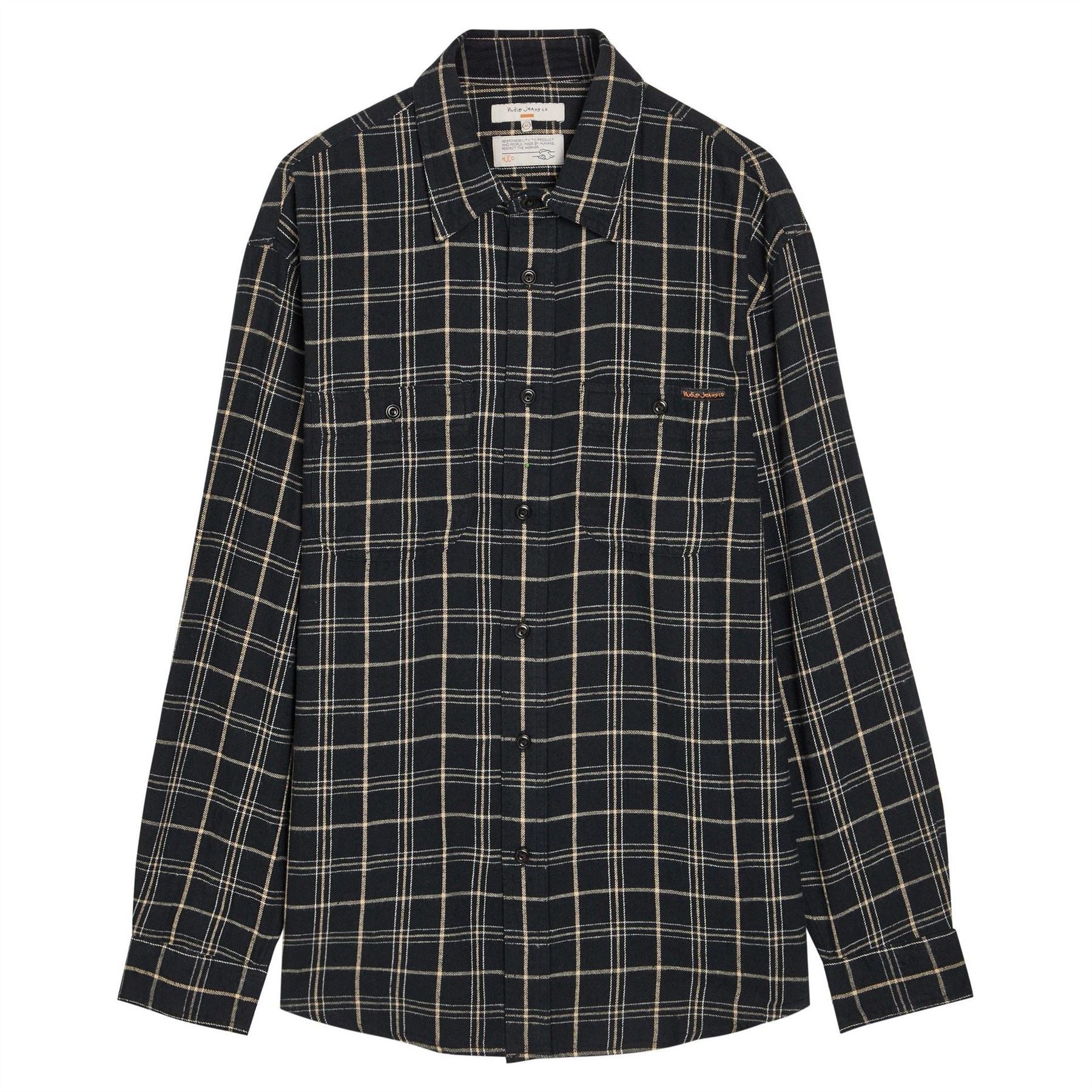Nudie Jeans Check Ls Shirt