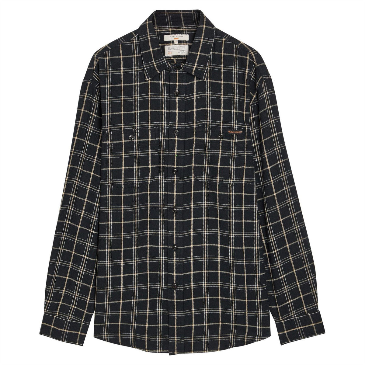 Nudie Jeans Check Ls Shirt