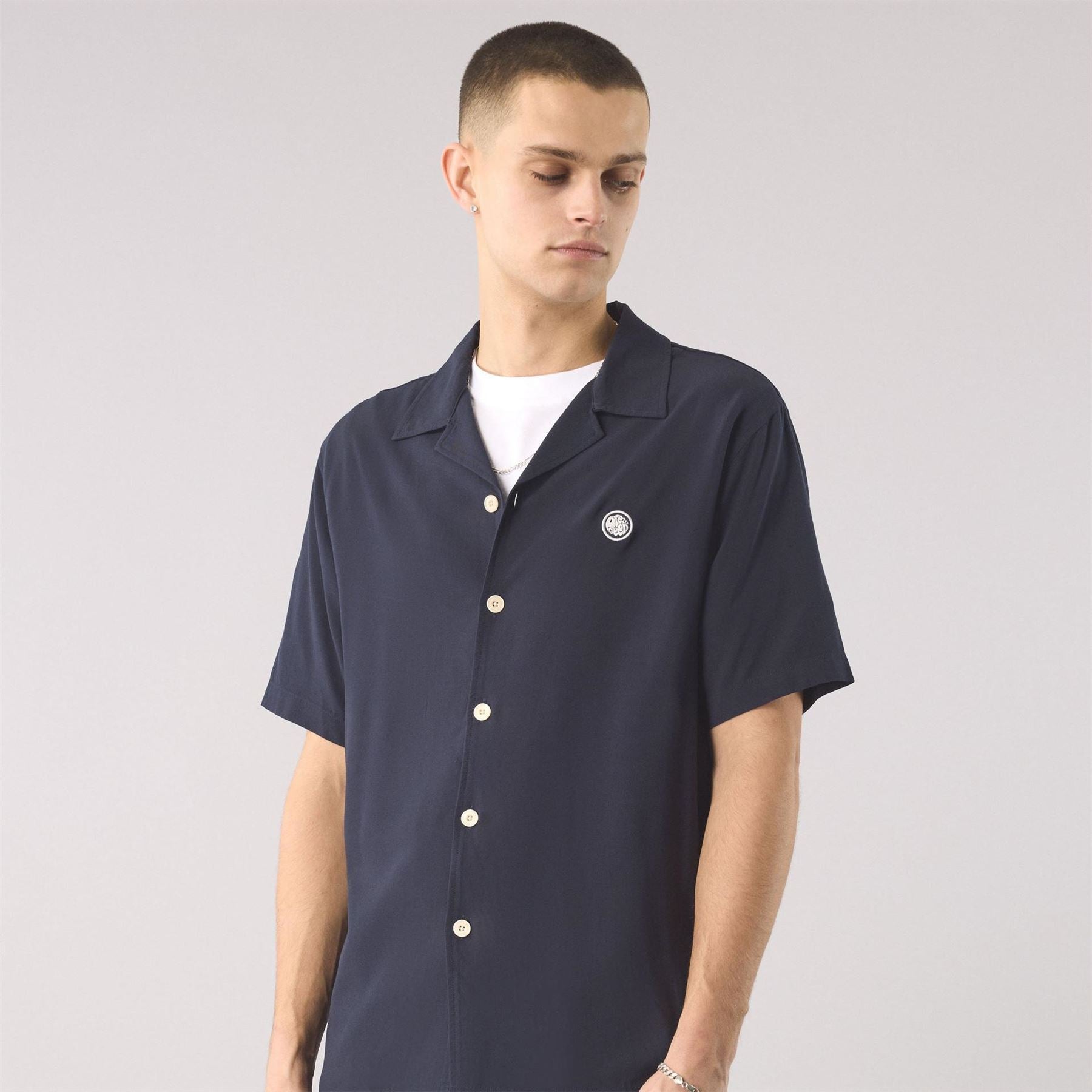 Pretty Green Plain Short Sleeve Regular Fit T-Shirt